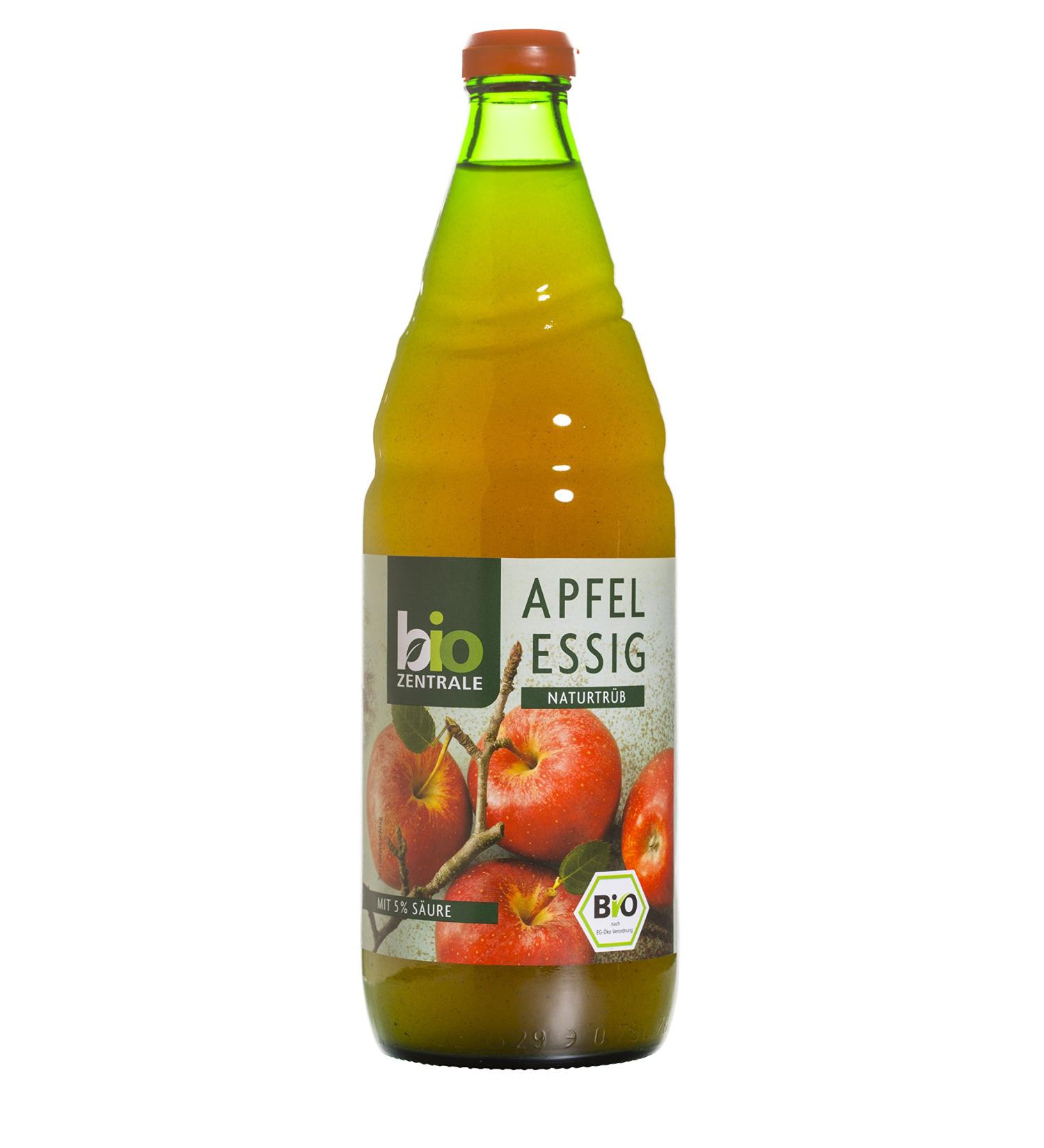 Biozentrale Natural Apple Cider Vinegar with 5% Organic Vegan Acid 750g - Buy Online on GoSupps.com