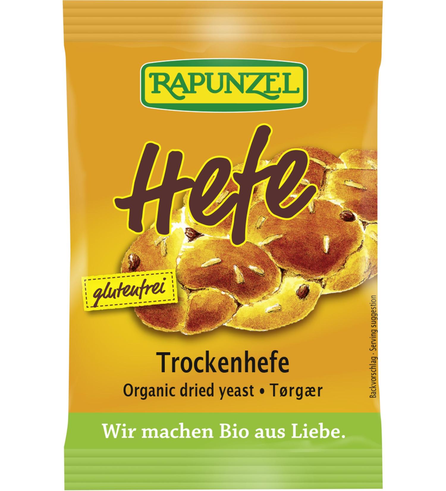 Rapunzel Organic Dry Yeast (2 x 9 gr) 9 g (pack of 2)