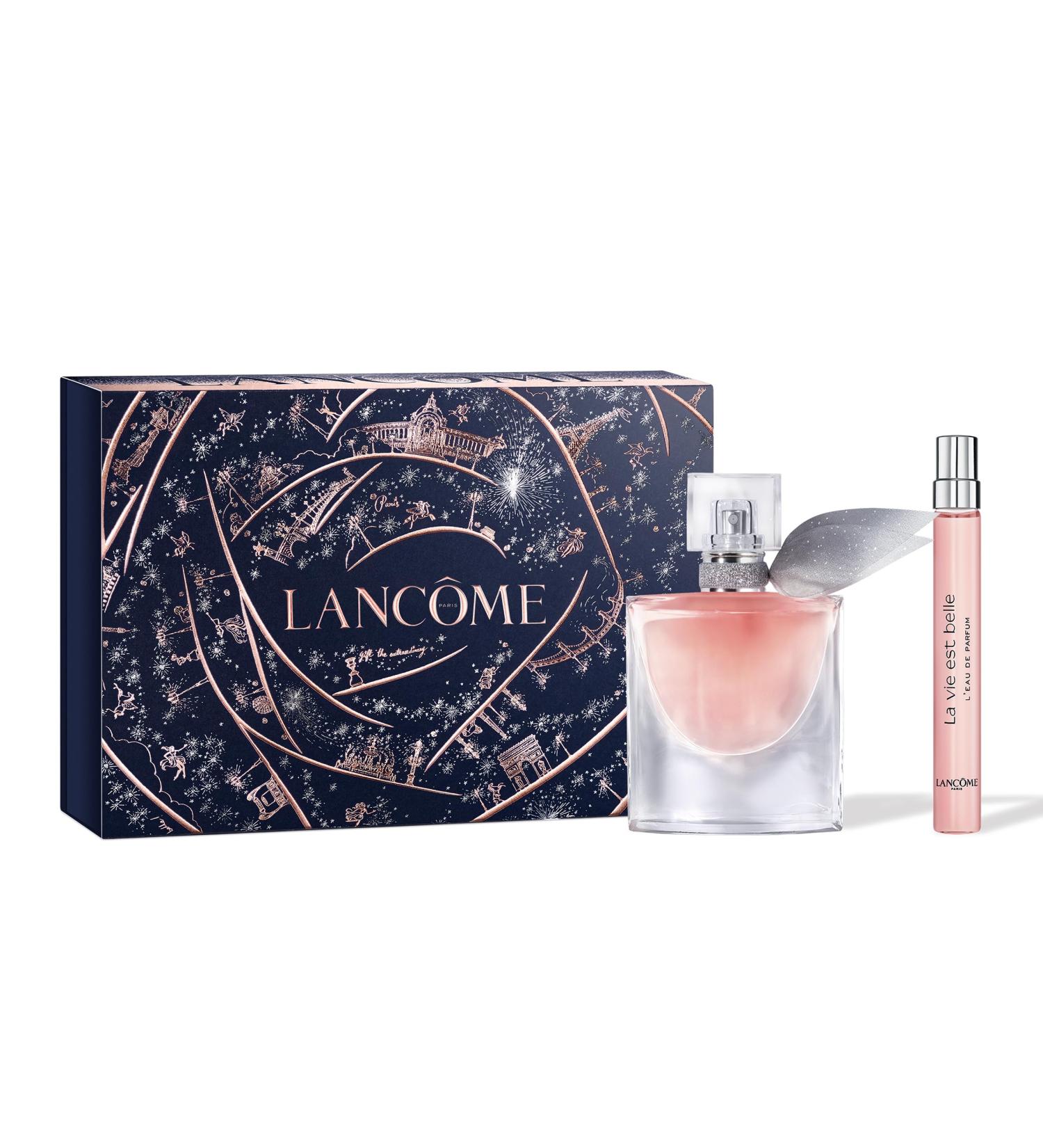 Lanc me La Vie Est Belle Holiday Traveler Perfume Gift Set - Full Size Eau de Parfum 1 Fl Oz Travel size Eau de Parfum 0.34 Fl Oz - Limited Edition - Buy Online on GoSupps.com