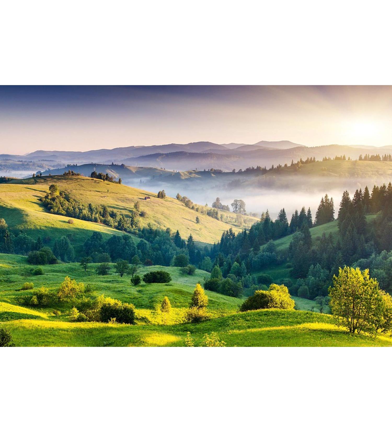 Mosaiko 16x24 inch Extra Large Diamond Painting Kit - 5D Full Drill Square DIY Nature Landscape Series: Green Hills - Crystal Rhinestone Embroidery Cross Stitch Canvas - Buy Online on GoSupps.com