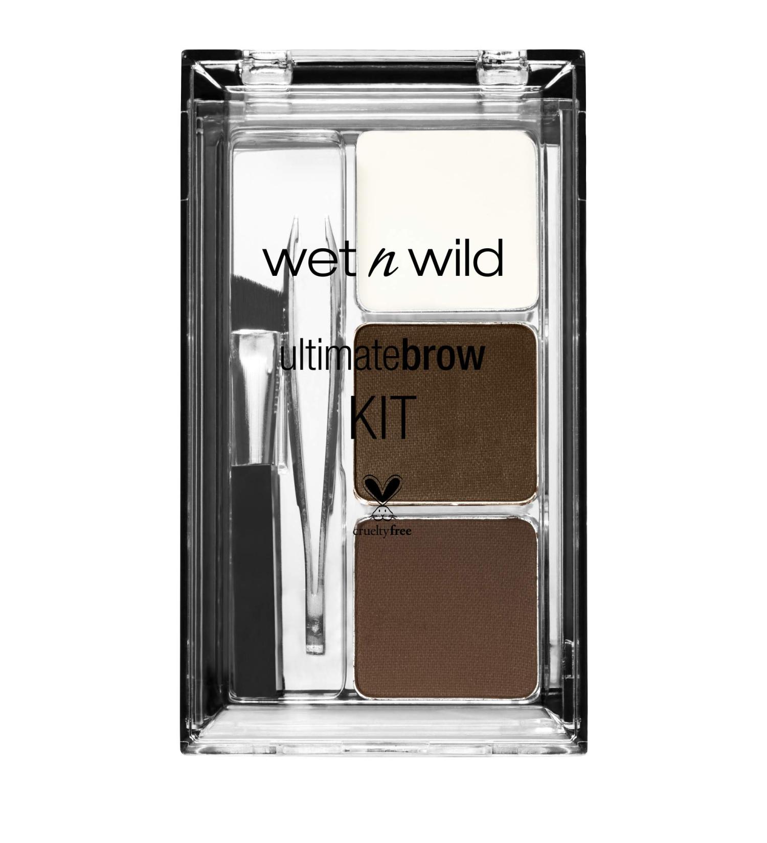 Buy Wet n Wild Ultimate Brow Set - Dark Brown 0.09 oz | Perfect Eyebrow Kit - Buy Online on GoSupps.com