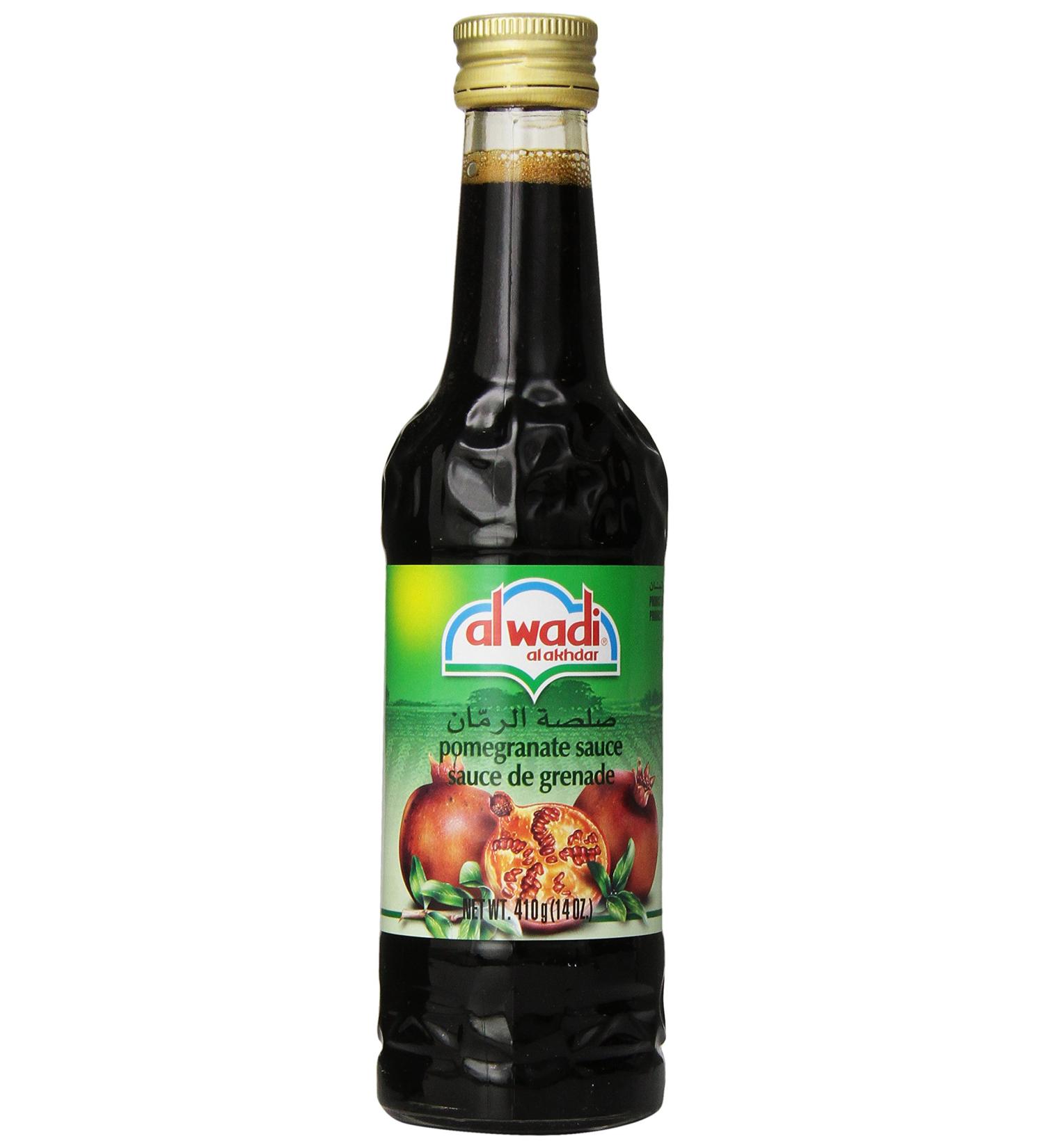 Al Wadi Pomegranate Sauce 14 oz - Authentic Lebanese Condiment - Buy Online on GoSupps.com