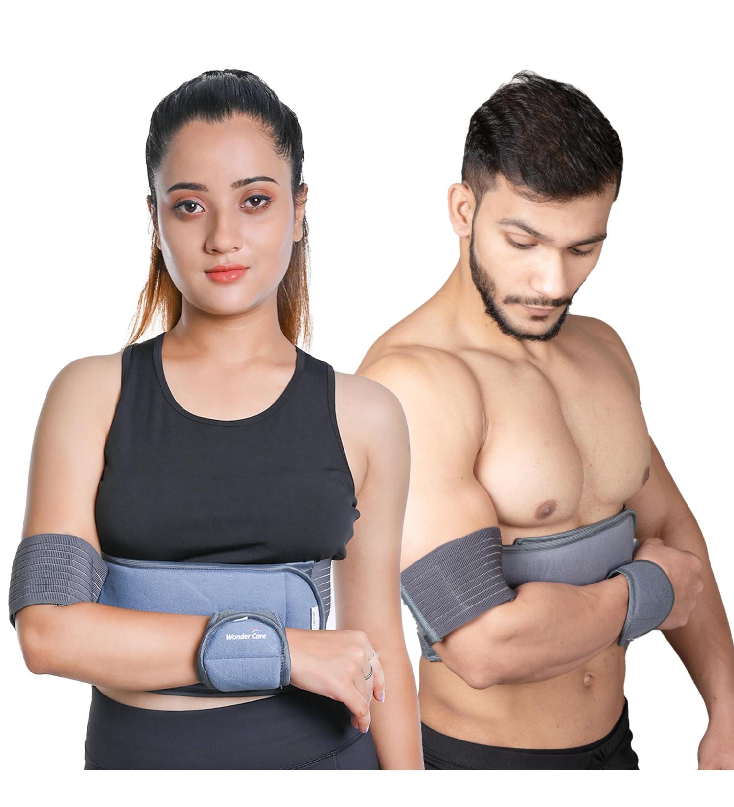 Buy Toilet Shoulder Support Bandage | Youth Shoulder Stabilizer & Compression Bandage for Rotator Cuff Surgery - Size 3 (36-40) | International Shipping Available - Buy Online on GoSupps.com