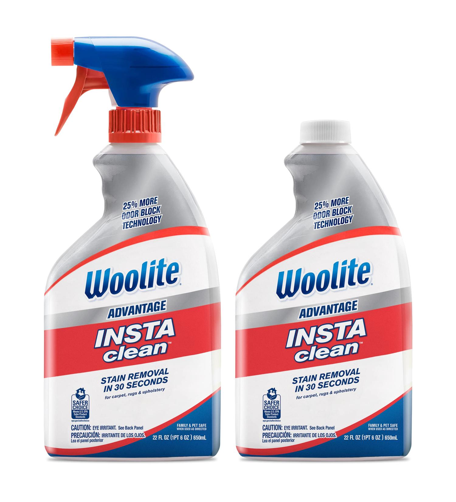 Woolite Advantage INSTAclean 44.0 Fl Oz Pack of 2 - Stain Remover for Carpets and Upholstery - Buy Online on GoSupps.com