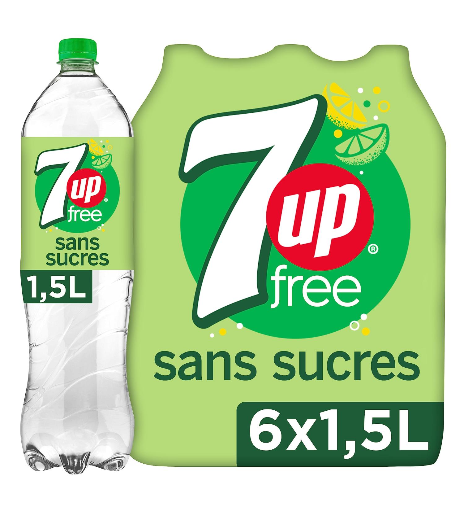 7UP Free 6x1.5L (Packaging May Vary) - Buy Online on GoSupps.com