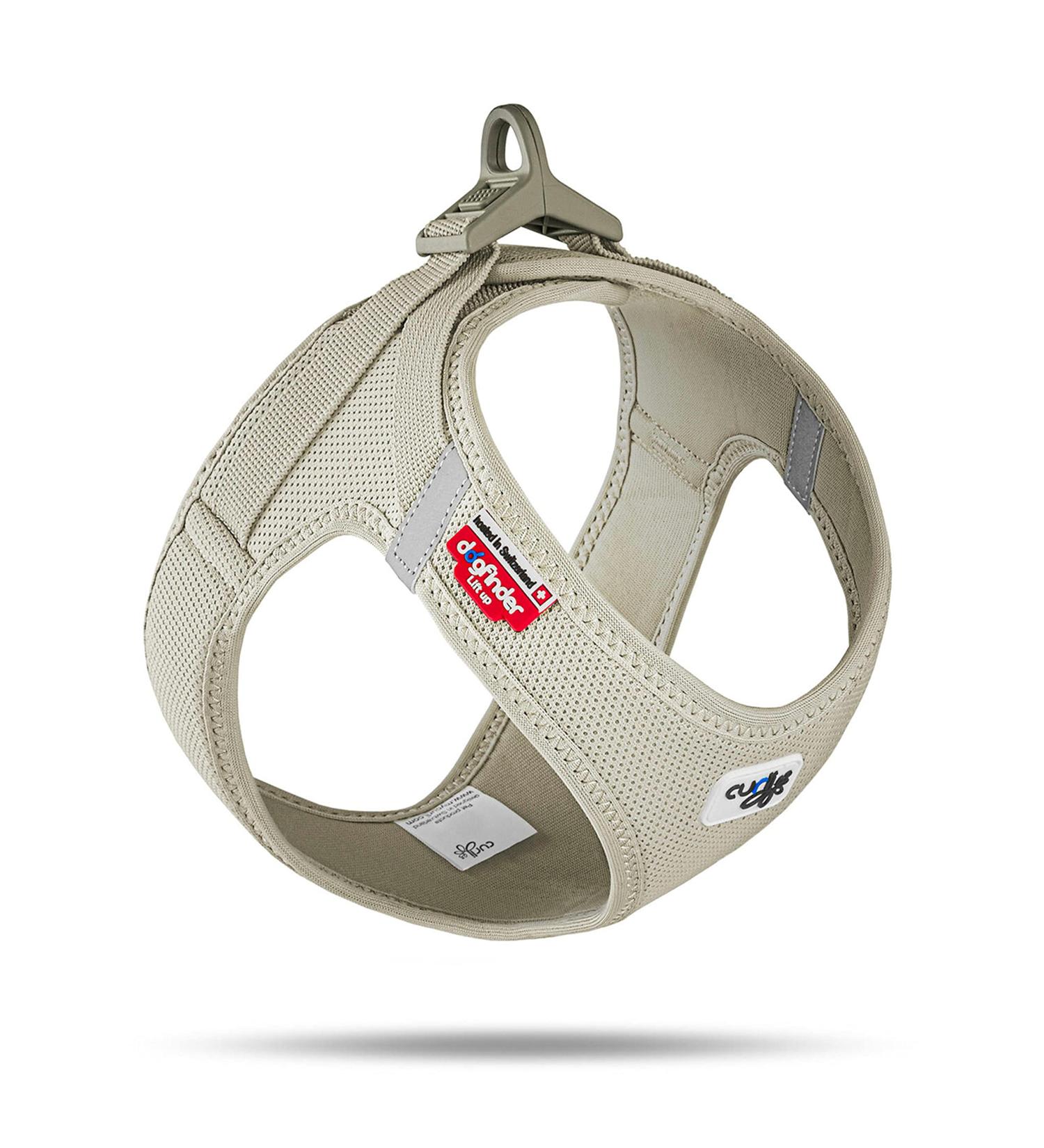 Curli Air-Mesh Vest Harness - Light Tan XL - Premium Comfort for Dogs - International Shipping - Buy Online on GoSupps.com