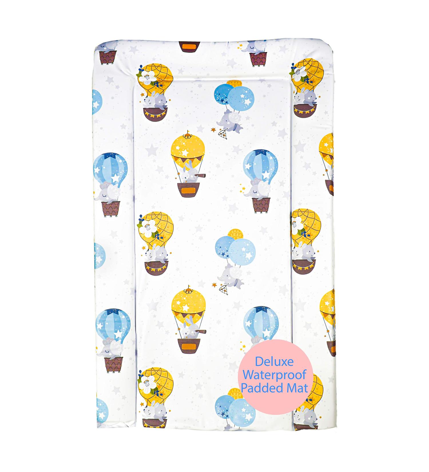 Callowesse Baby Changing Mat 79x47cm - Waterproof, Portable & Foldable with Raised Edges - Buy Online on GoSupps.com