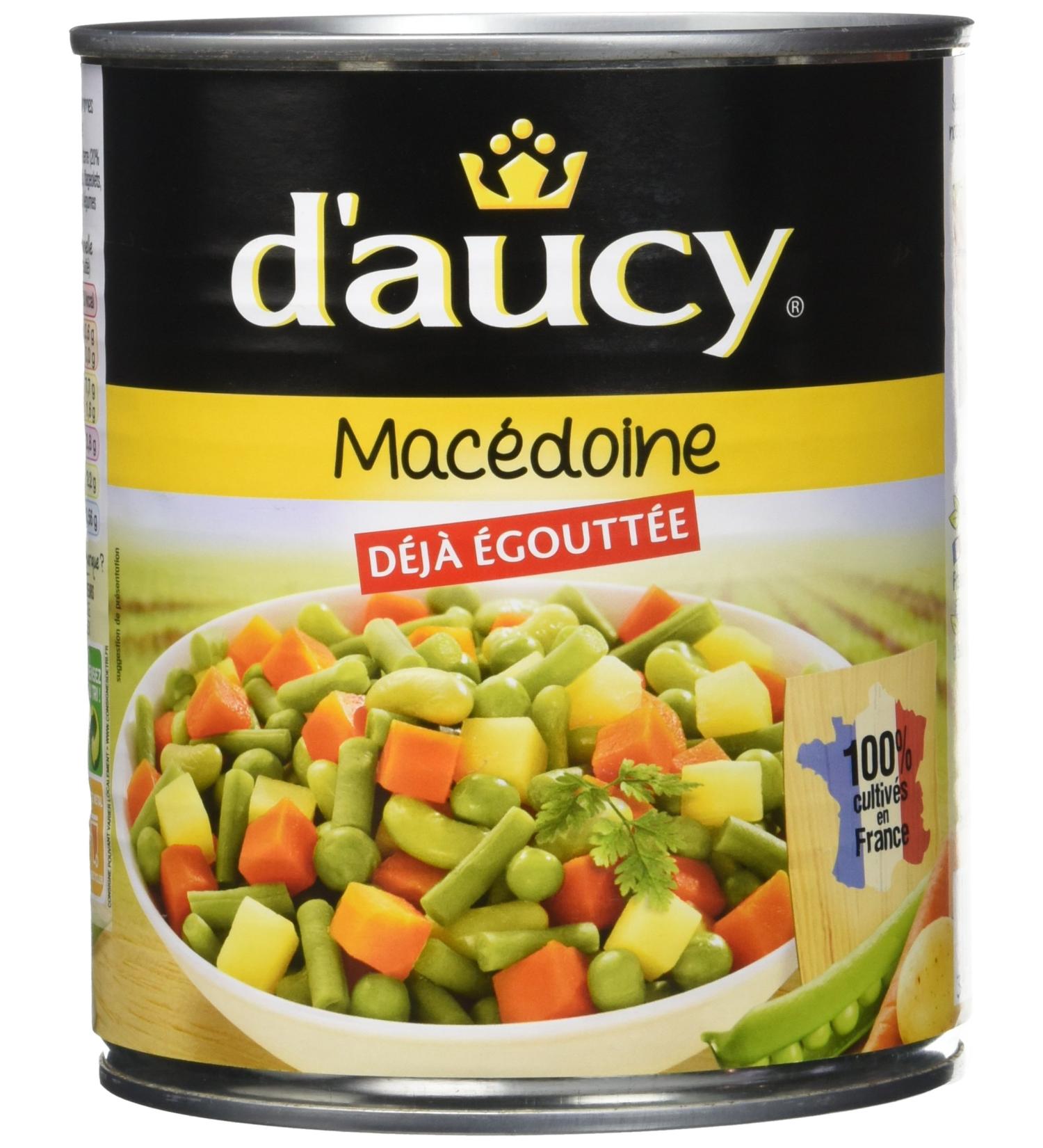 d'aucy Macedonia Already Drained 580 g - Pack of 6 - Buy Online on GoSupps.com