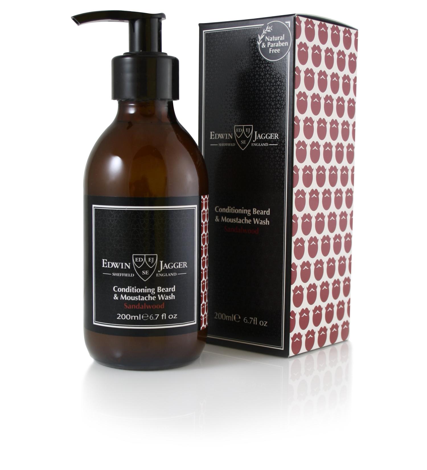 Edwin Jagger Conditioning Beard & Moustache Wash (Sandalwood) by Edwin Jagger
