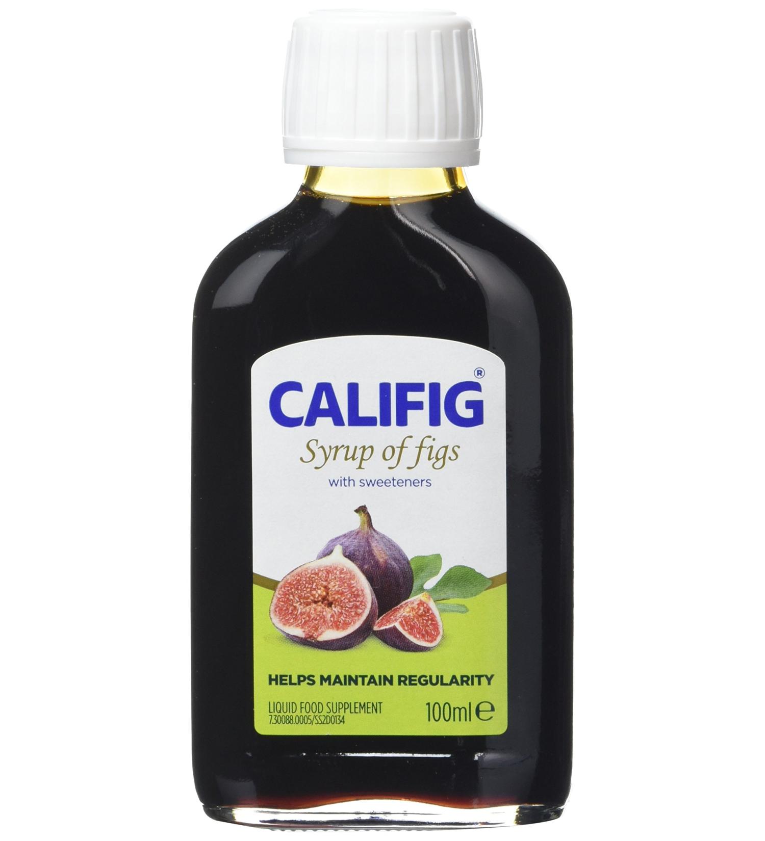 Califig 100ml Syrup of Figs - Natural Digestive Aid and Constipation Relief - Buy Online on GoSupps.com