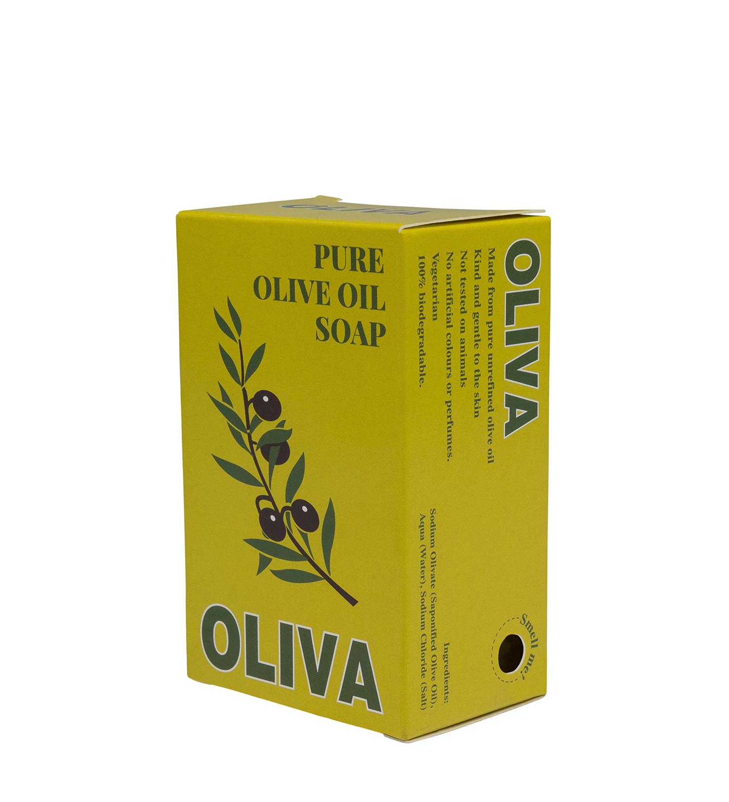 OLIVA Olive Oil Soap 125g - Unscented - 1 Pack - Buy Online on GoSupps.com