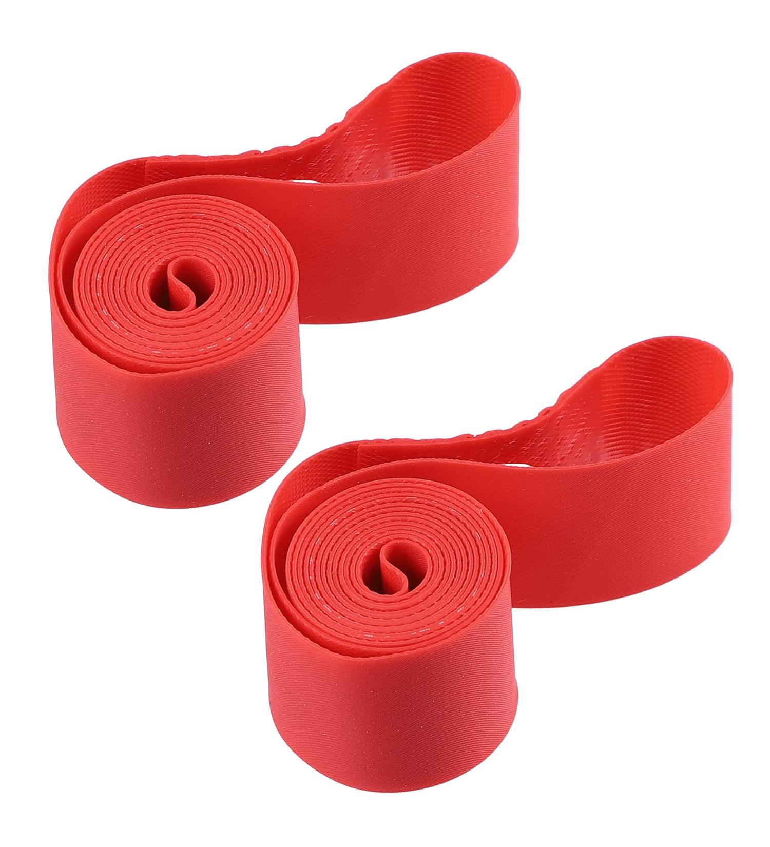 X AUTOHAUX 16 Inch Bike Wheel Rim Tape - PVC Adhesive Inner Tube Tape (Pair) - Red | International Shipping Available - Buy Online on GoSupps.com