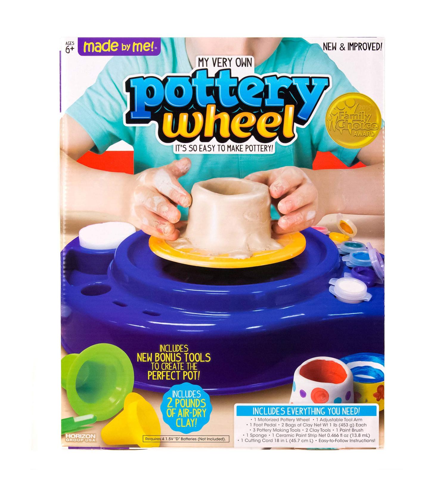 DIY Pottery Wheel Kit by Horizon Group USA - Buy Online on GoSupps.com