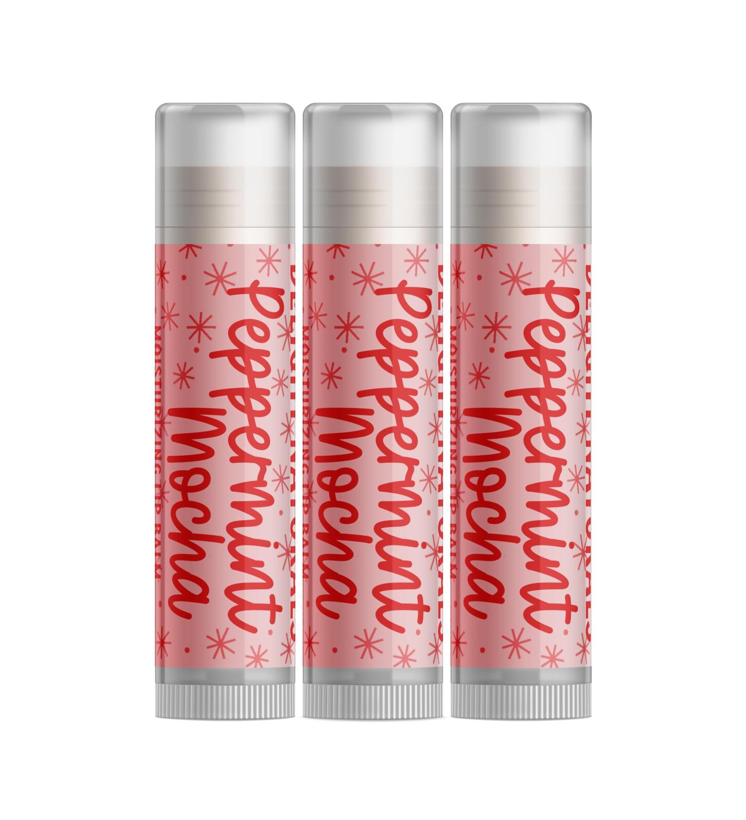 Delight Naturals Peppermint Mocha Lip Balm - Set of Three - Buy Online on GoSupps.com