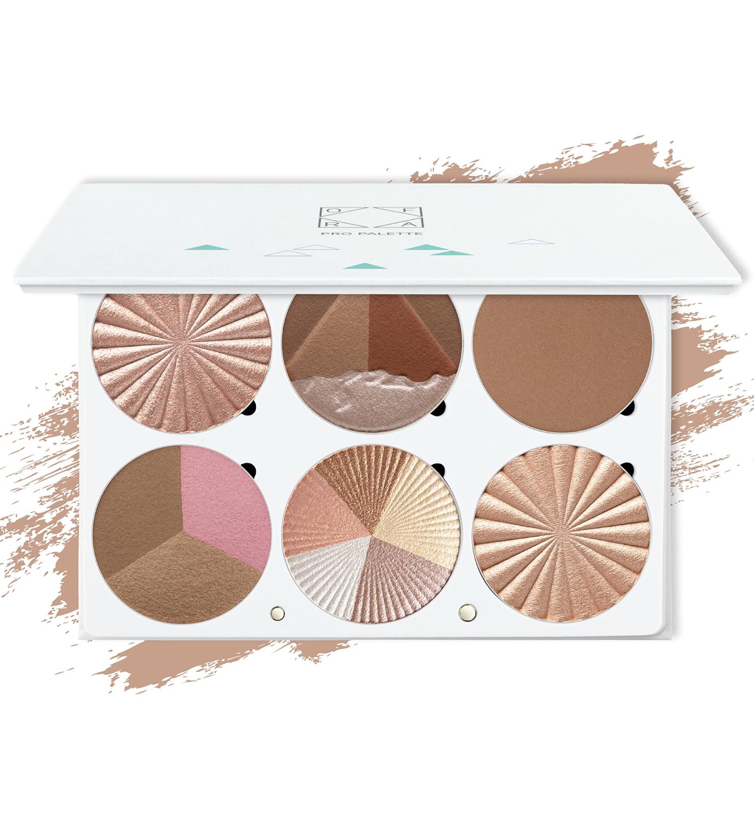 OFRA On the Glow Highlighting & Bronzing Palette for Women - Buy Online on GoSupps.com