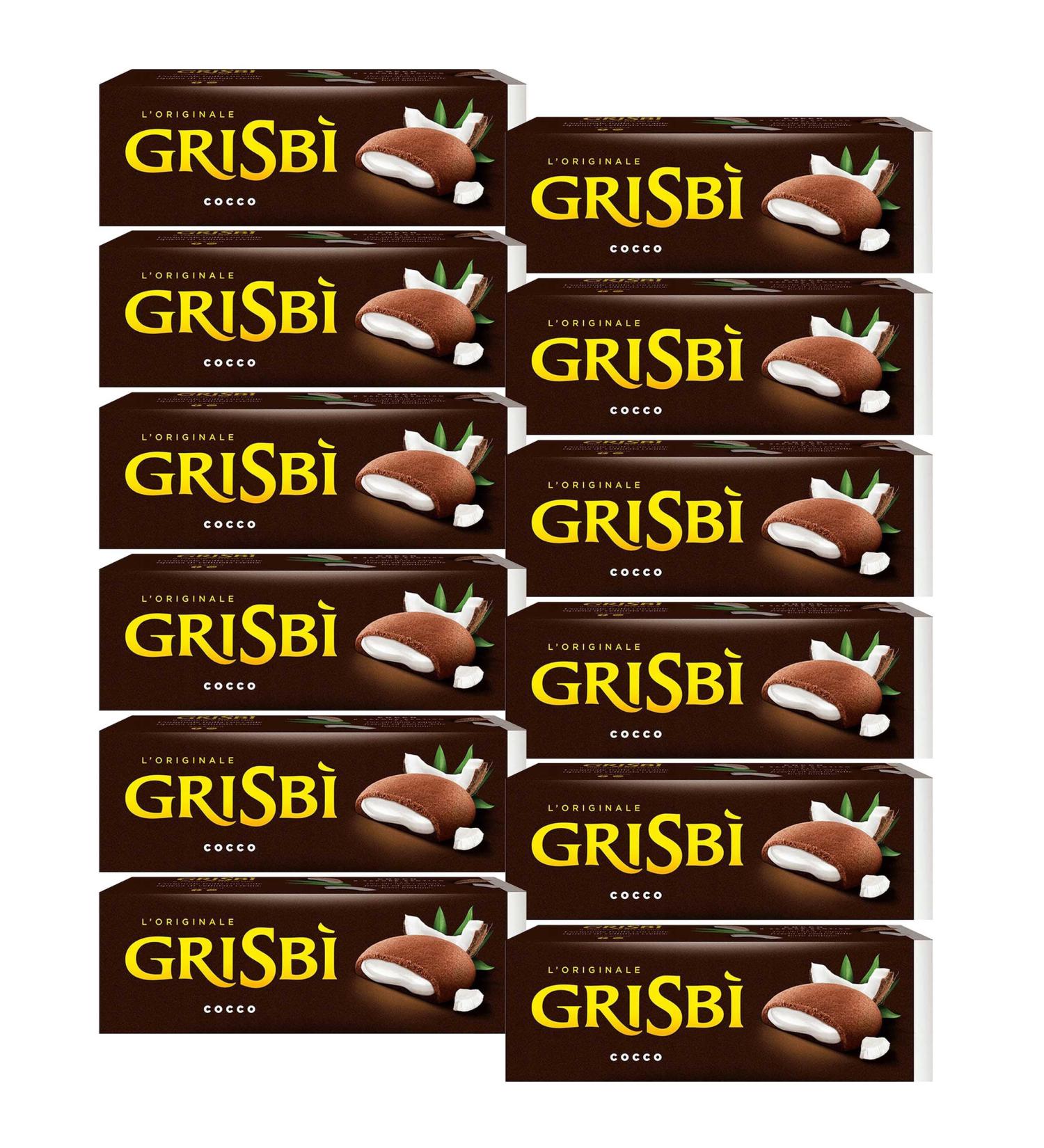  sarcia.eu MATILDE VICENZI Grisbi Cocco - Italian coconut biscuits 150g x 12 pieces - Buy Online on GoSupps.com