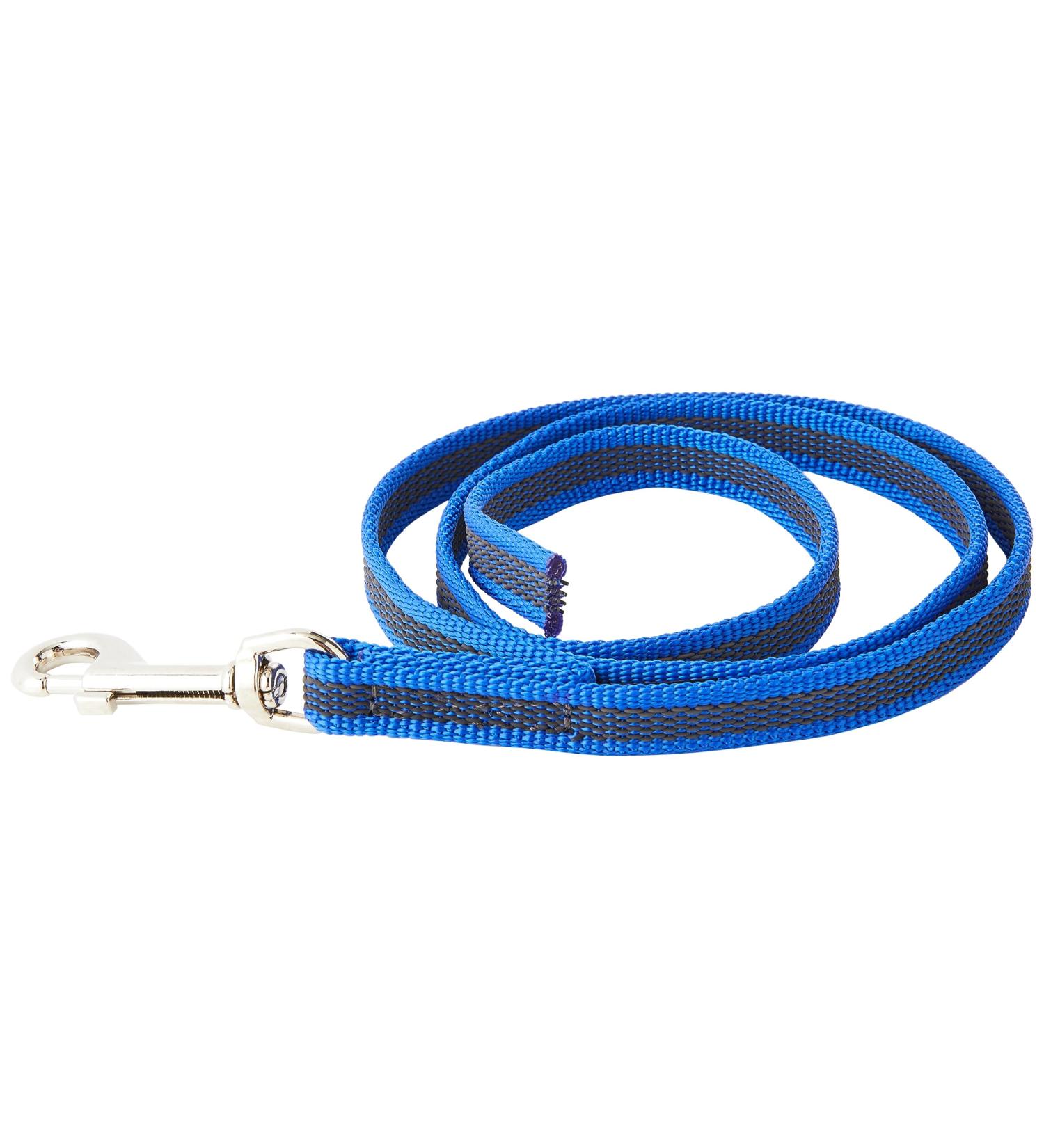 Buy IDC Color & Gray Rubberized Dog Leash 14mm x 1m - Blue-Grey | International Shipping Available - Buy Online on GoSupps.com