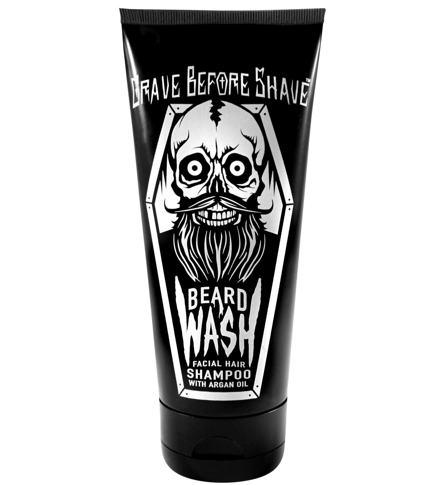 GRAVE BEFORE SHAVE BEARD WASH SHAMPOO 6oz. Tube