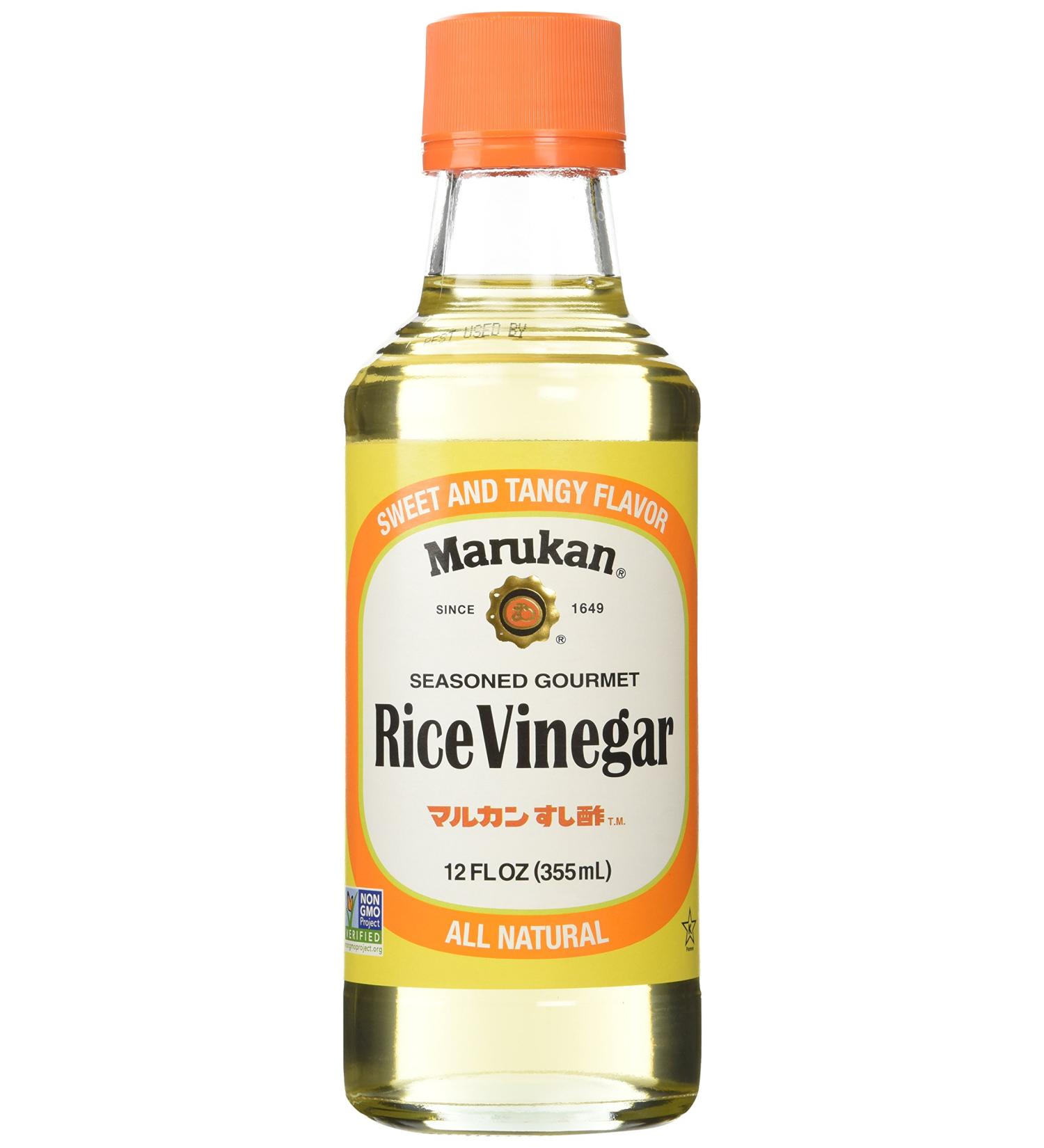 Marukan Seasoned Rice Vinegar 12 oz - Authentic Japanese Flavor | Pack of 1 - Buy Online on GoSupps.com