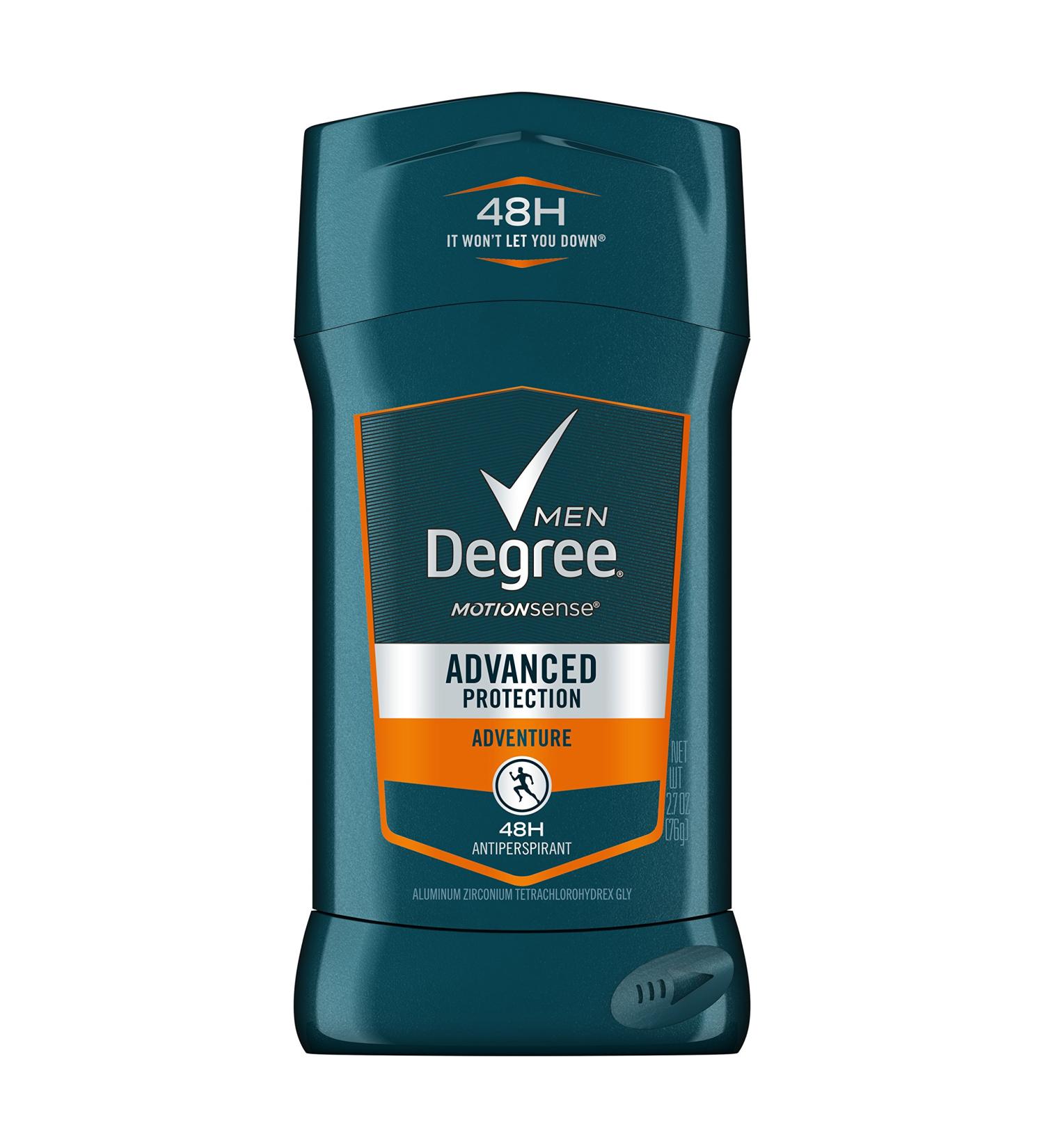 Degree Men's Adventure Citrus Antiperspirant Deodorant Stick - 2.7 Oz | Long-Lasting Protection for Active Men | Buy Internationally - Buy Online on GoSupps.com