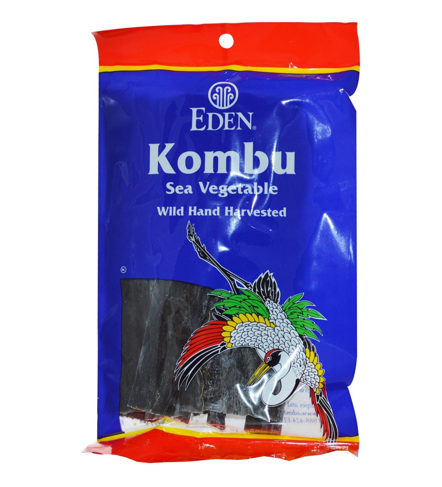 Eden Foods, Kombu, Sea Vegetable, 2.1 oz (60 g)