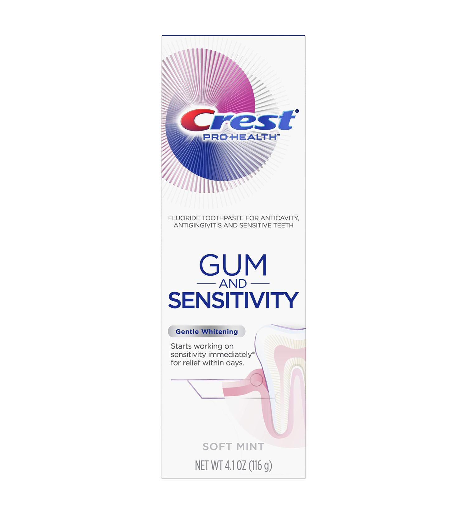 Crest Pro-Health Gum & Sensitivity Toothpaste - Gentle Whitening - 4.1 oz - Buy Online on GoSupps.com