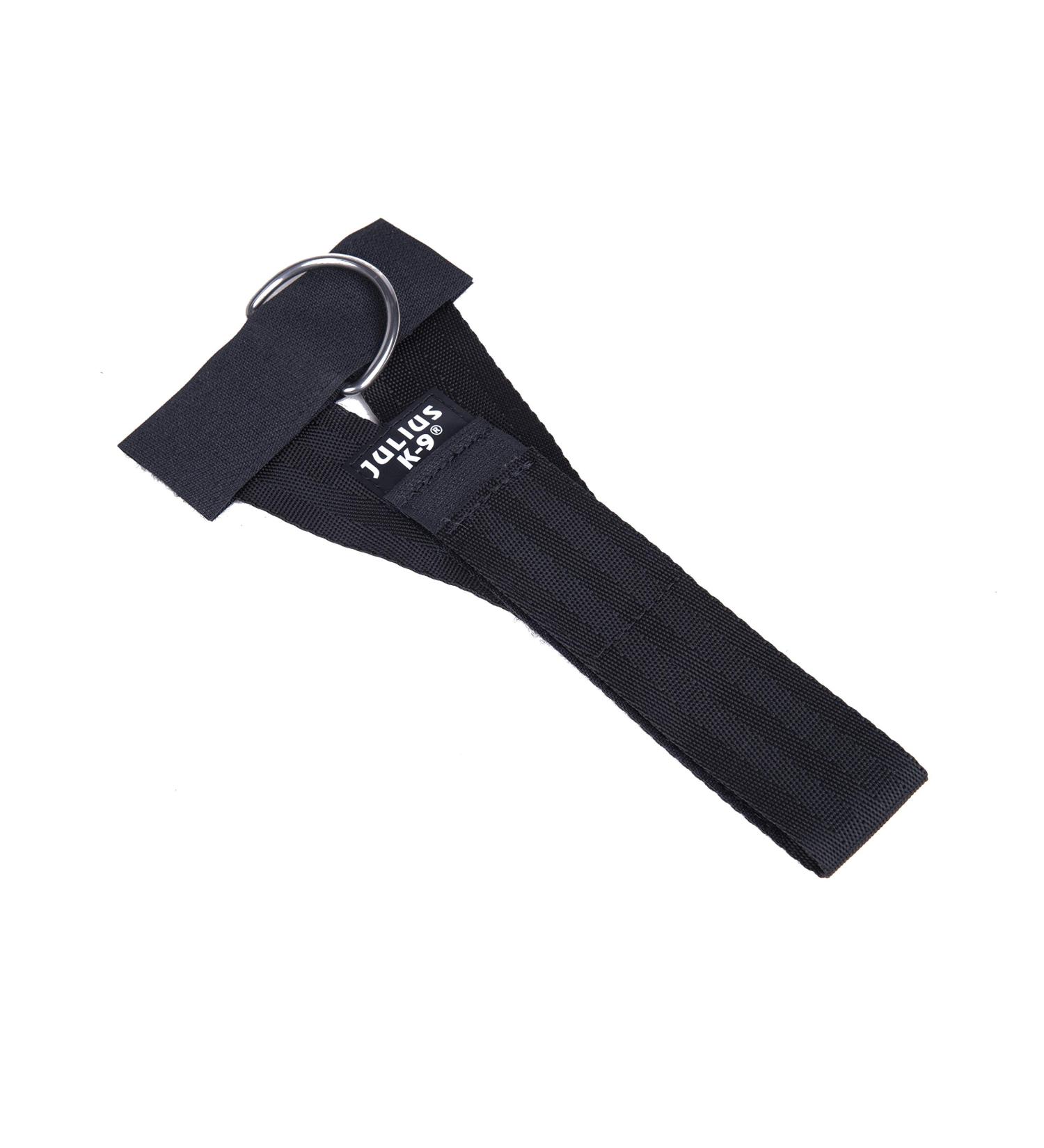 Julius-K9 162BG-P-1-2 Y-Belt for Dogs - Black Front Control Y-Belt with D-ring for Powerharnesses - Buy Online on GoSupps.com