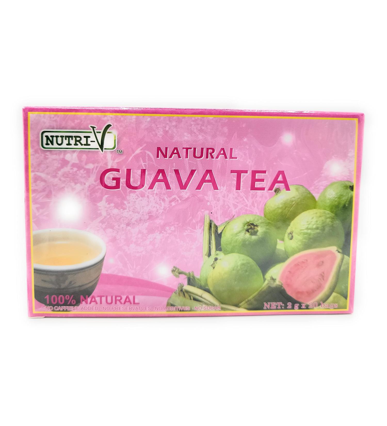 Herbal Cure - Natural Guava_Tea 20bags - No Caffeine - No Additives- - Buy Online on GoSupps.com