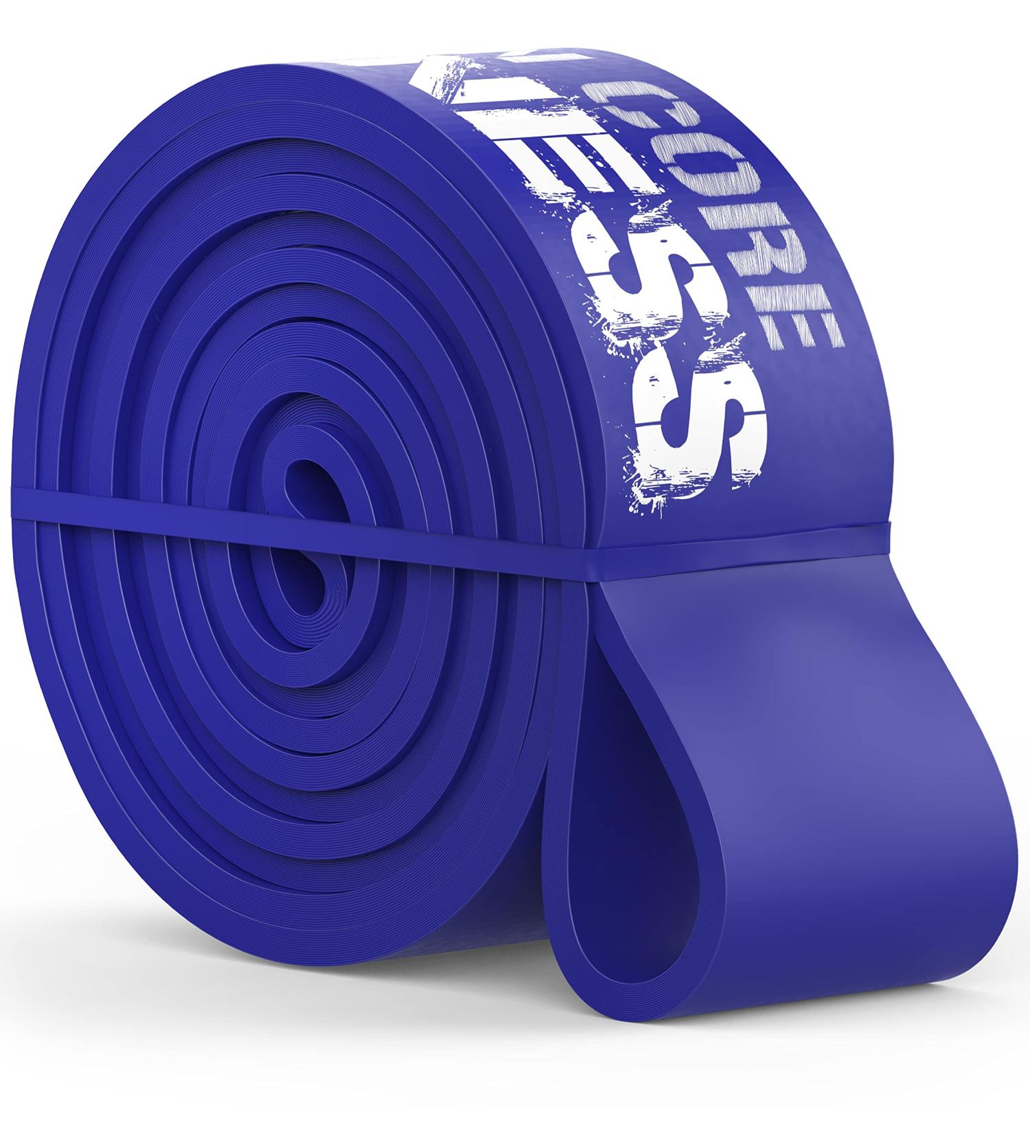 Iron Core Fitness Resistance Bands for Pull Up Assist - Strength Power Flexibility Training | Includes Ebooks & Workout Chart | #6 Blue - Buy Online on GoSupps.com