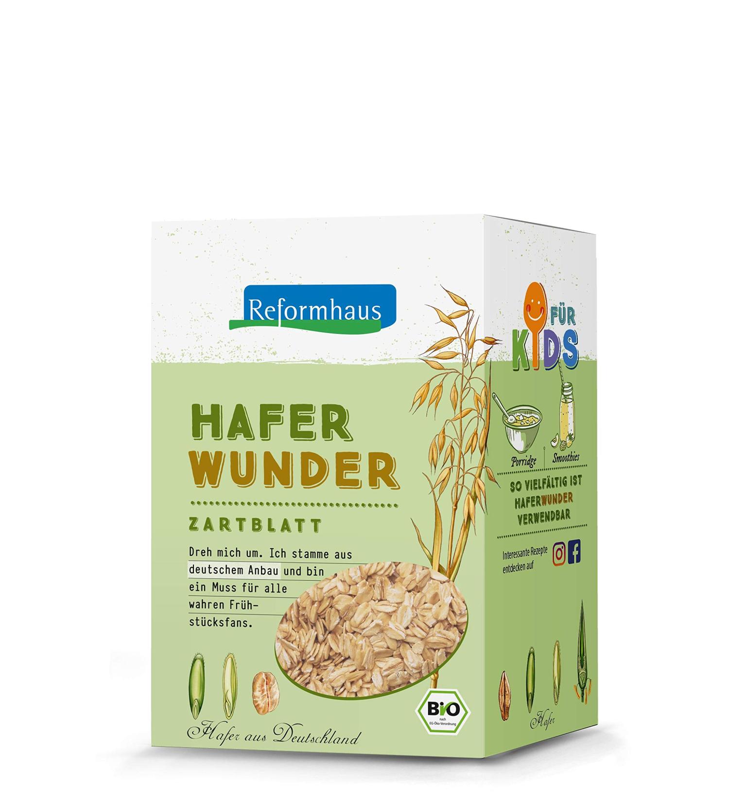Reformhaus Haferwunder pack of 6 (6 x 250 g)