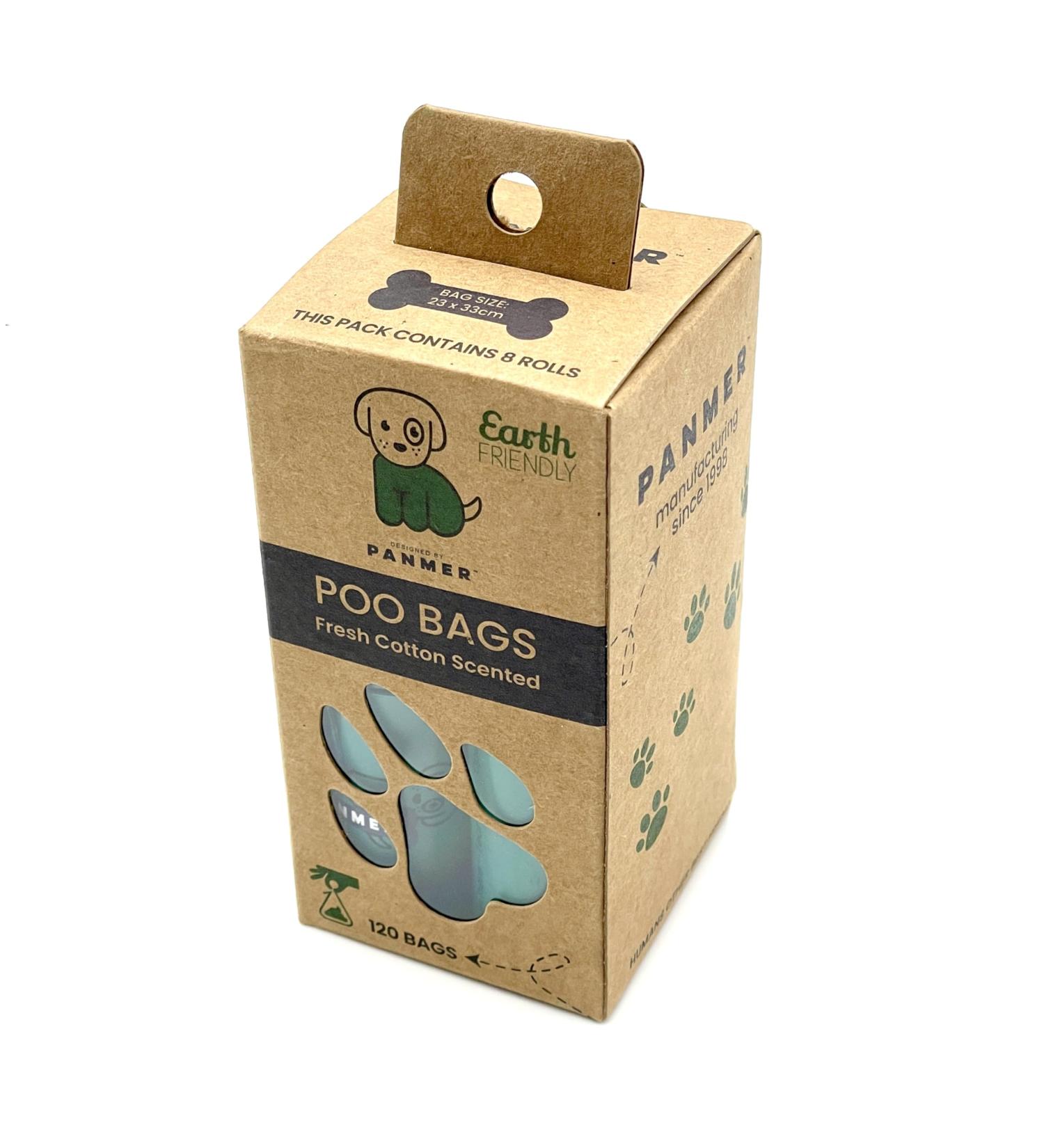 120 Super Strong Leak-Proof Dog Poo Bags with Fresh Cotton Scent - Buy Now! - Buy Online on GoSupps.com