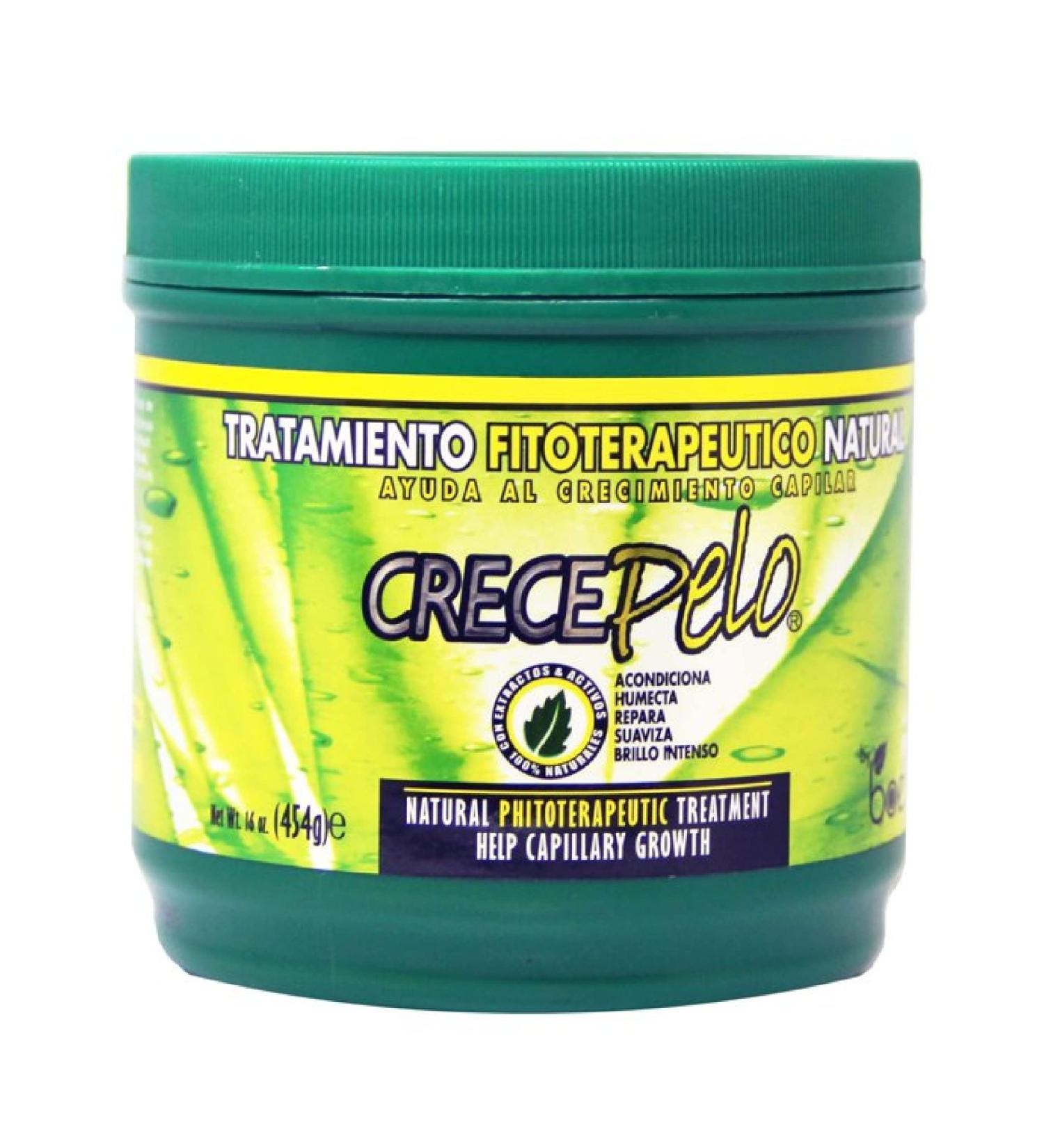 Boe Crece Pelo Treatment Jar 8oz - Hair Growth & Strengthening Formula - Buy Online on GoSupps.com