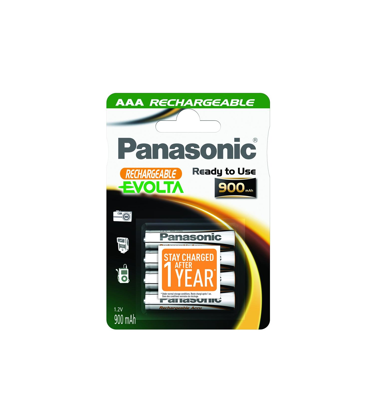 Panasonic Akku NiMH Micro AAA 900 mAh 1x4