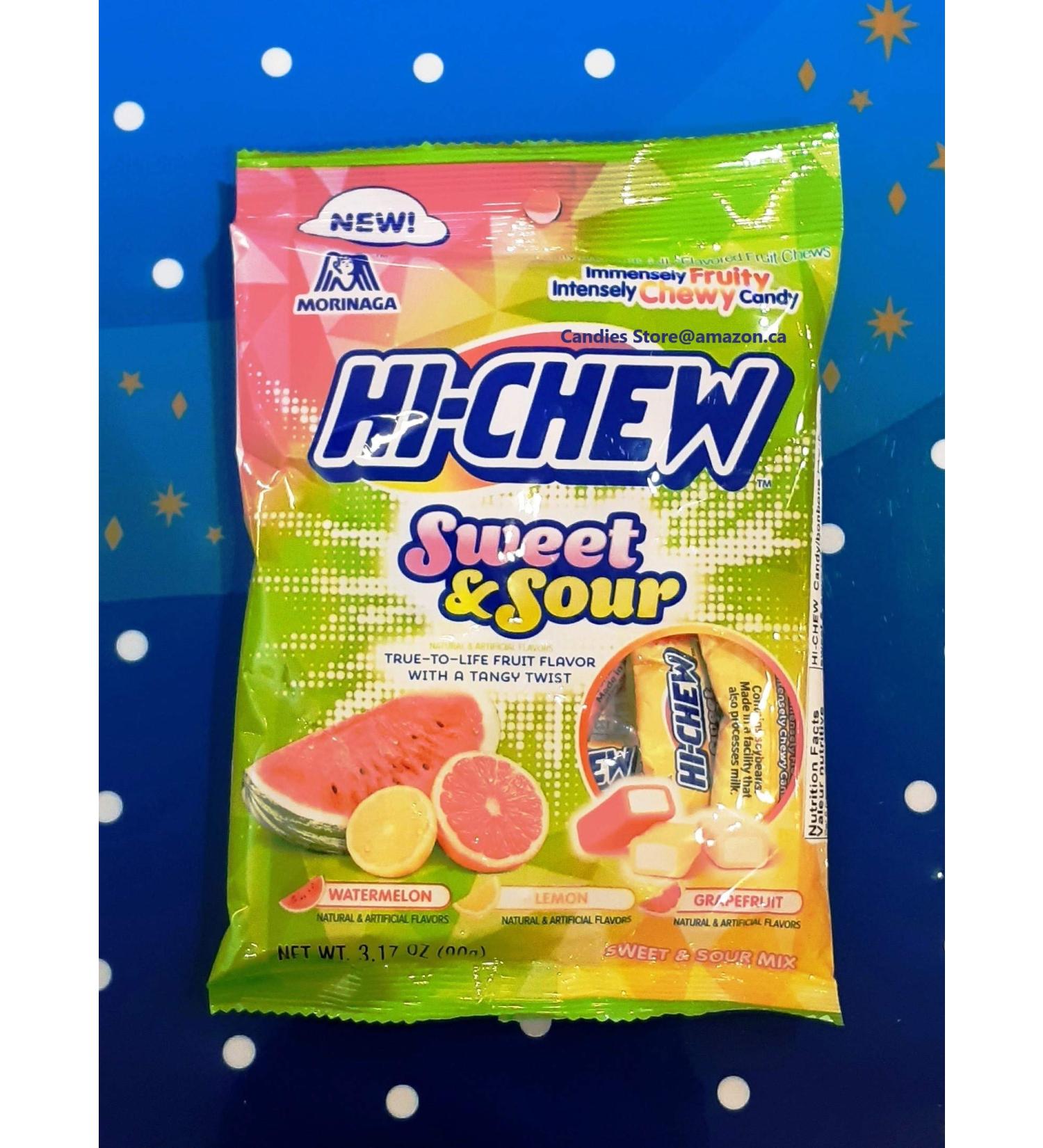 MORINAGA Hi-Chew Sweet & Sour Mix Chewy Candy Bag