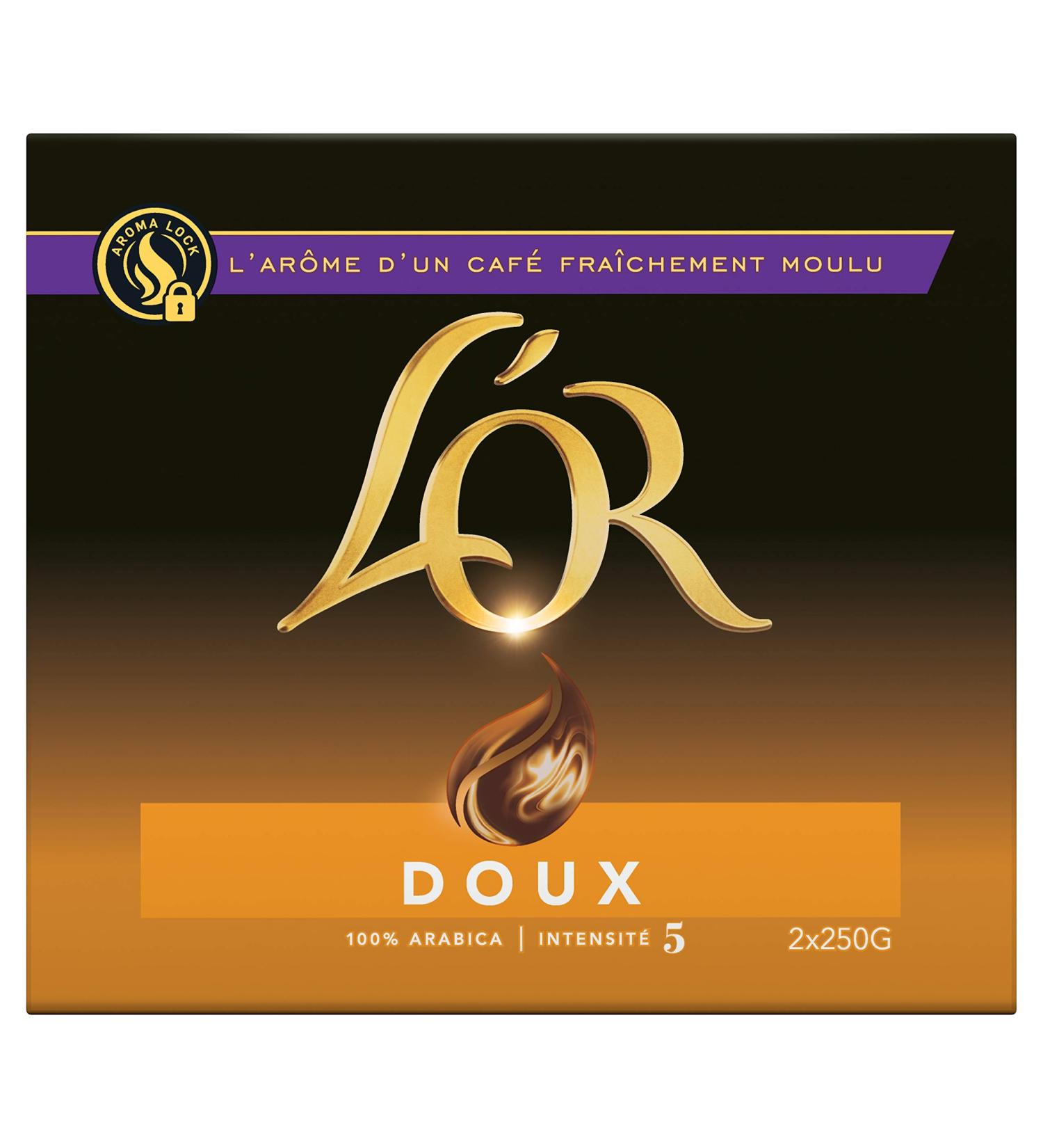 L'Or Mild Ground Coffee 3Kg (pack of 6x(2x250g)) - Buy Online on GoSupps.com