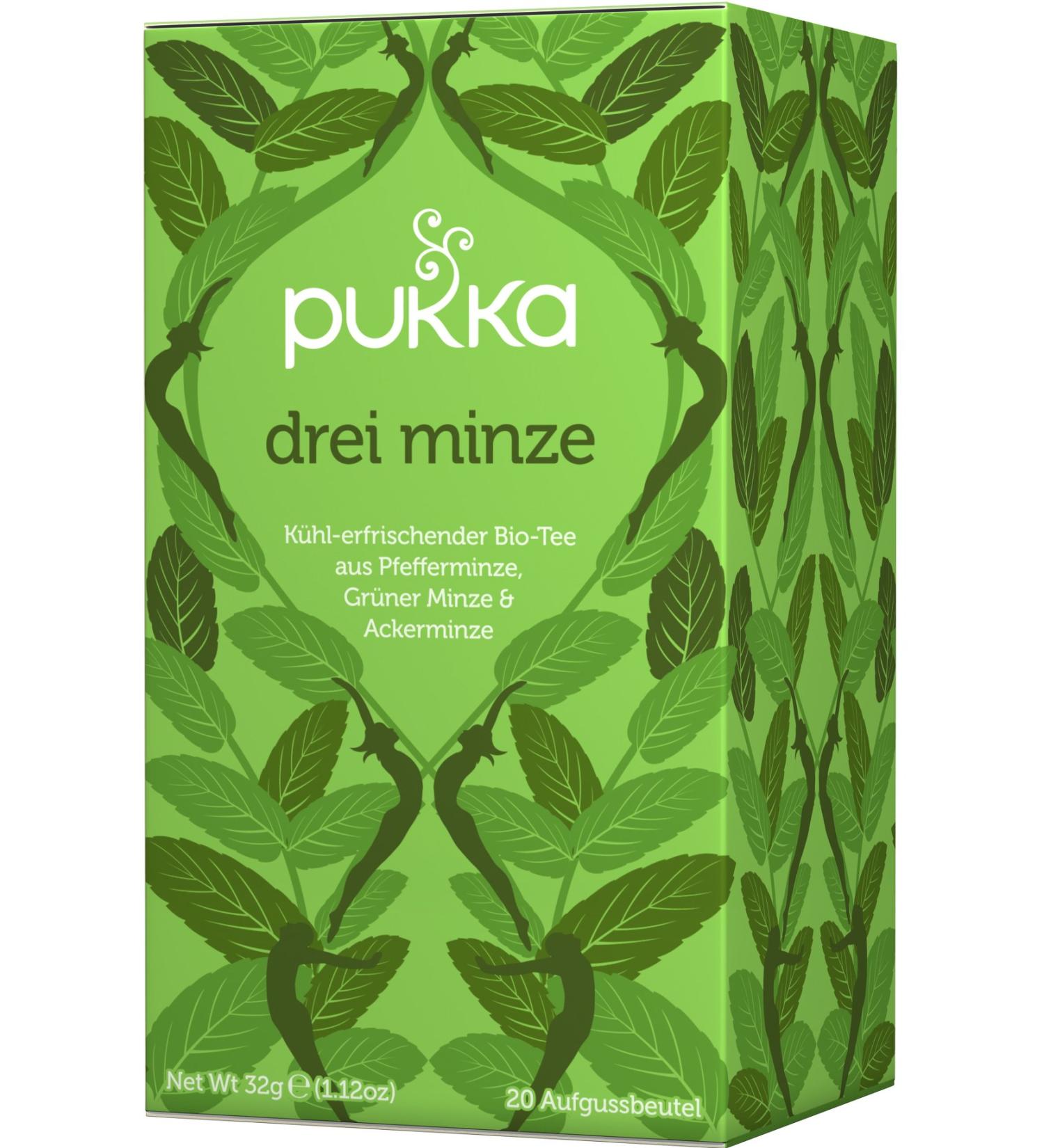 Pukka Pack of 4 packs of 20 Pukka organic mint tea bags