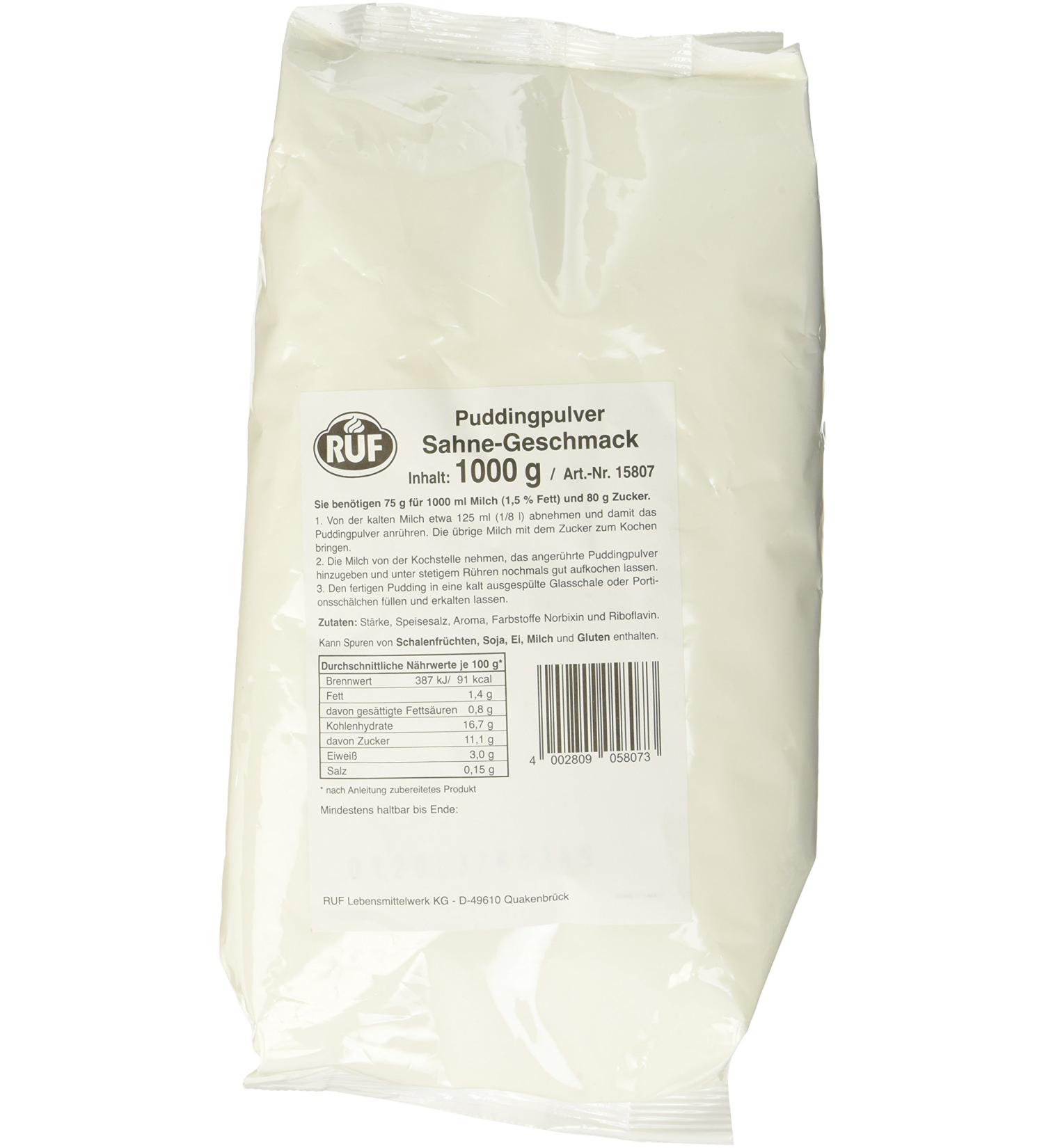 Buy Call Cream Pudding - 1kg Gluten-Free Cooking Pudding for Large Kitchens Canteens & Restaurants | Allergen-Free - Buy Online on GoSupps.com