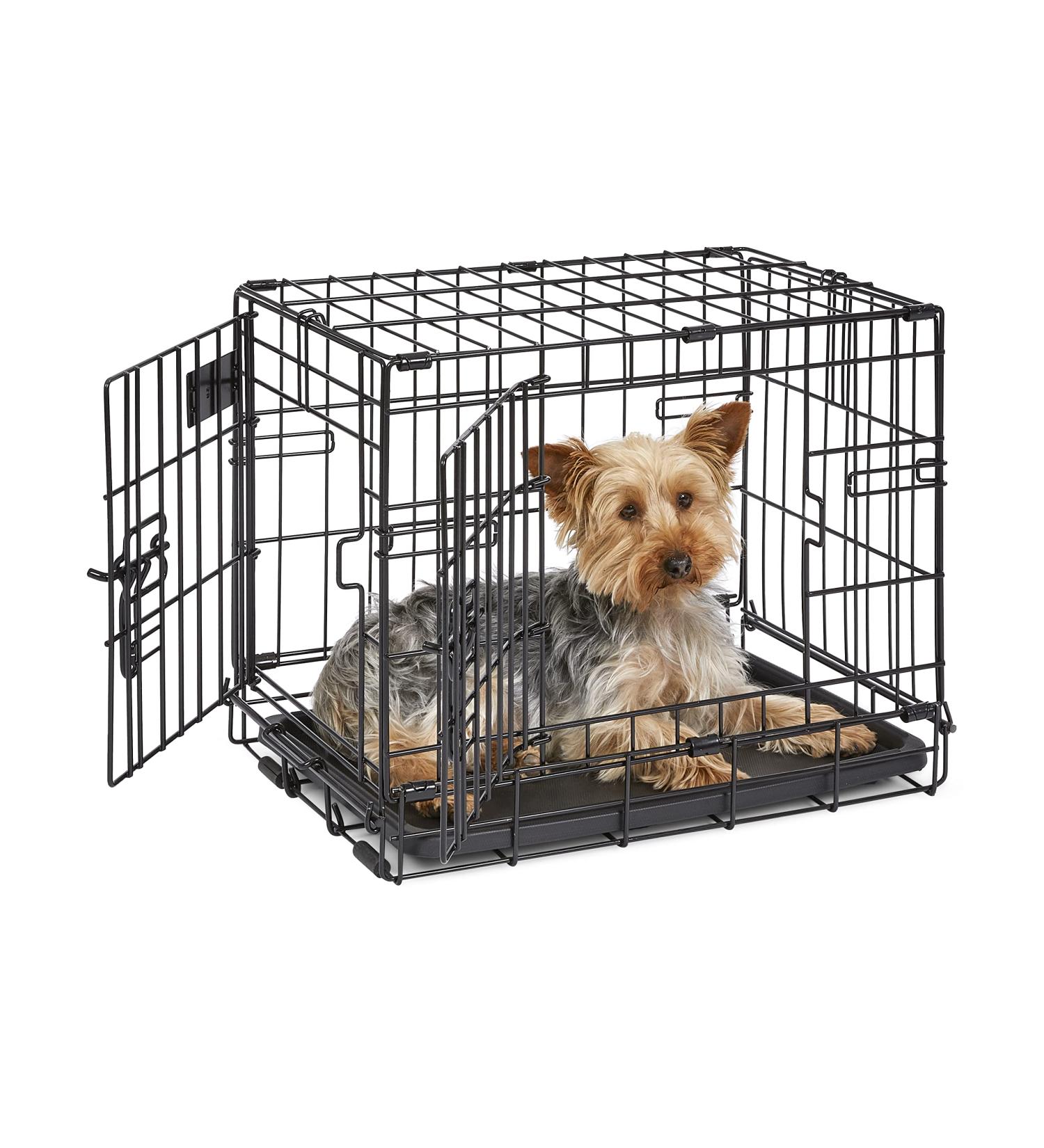 MidWest Homes iCrate Dog Crates - Single & Double Door Options for Pets - Buy Online on GoSupps.com