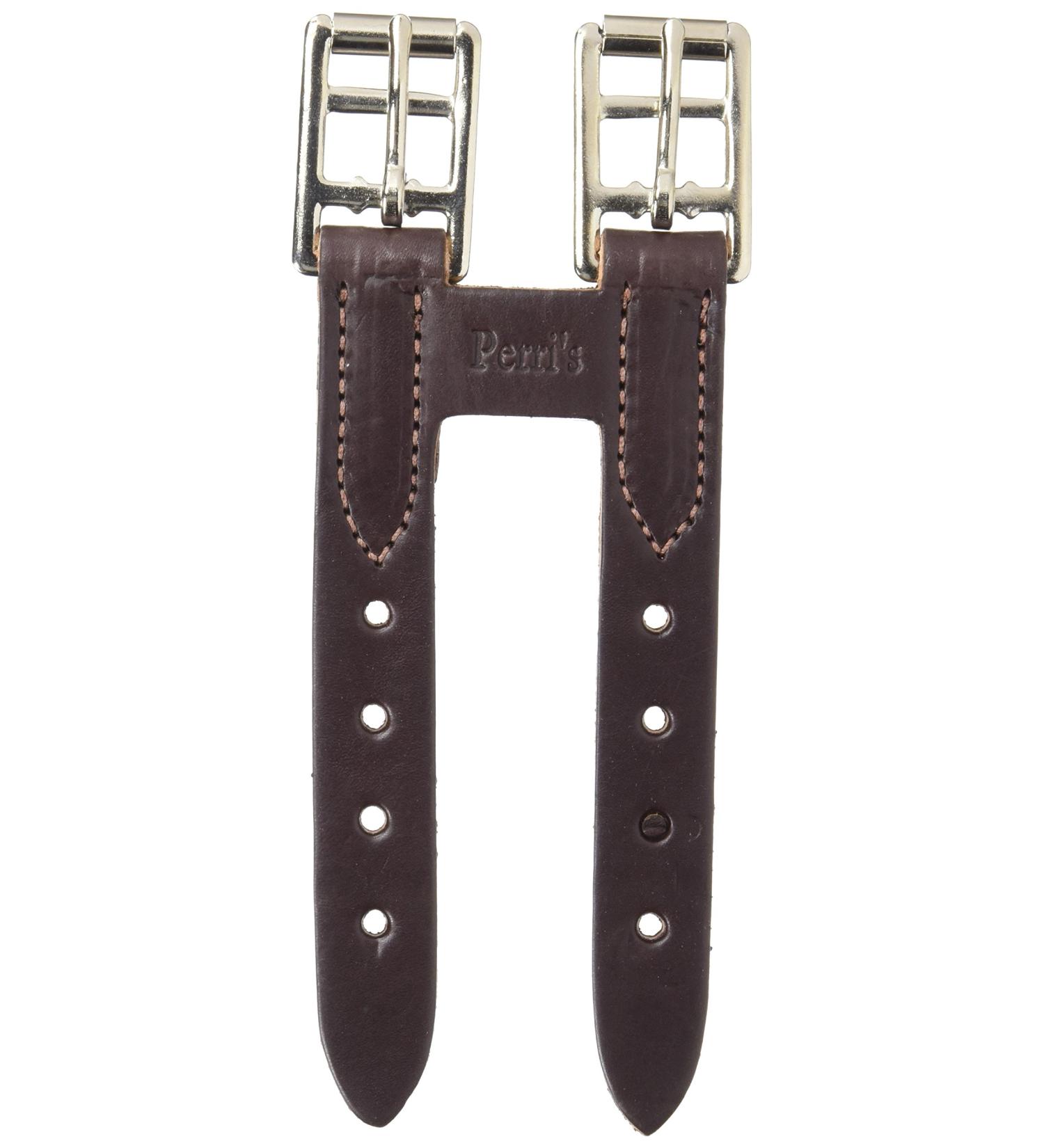 Perri's Leather Girth Extender, Havana, One Size
