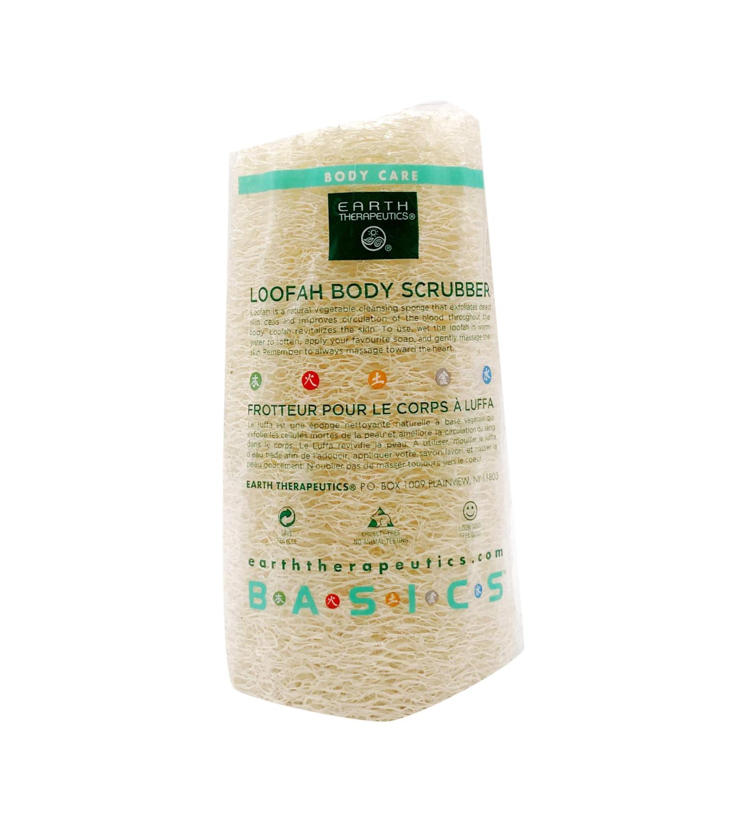 Earth Therapeutics Loofah Body Scrubber 5 - 1 Ea 1count