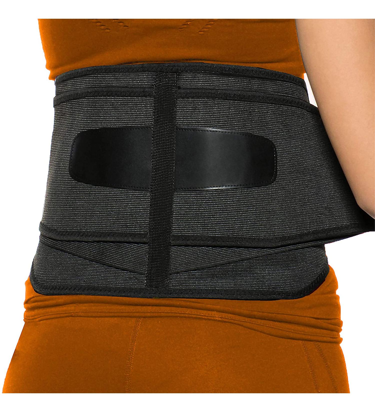 MODVEL Back Brace Lumbar Support for Lower Back - Comfort & Relief for Men & Women (MV-119-XXL) | International Shipping Available - Buy Online on GoSupps.com