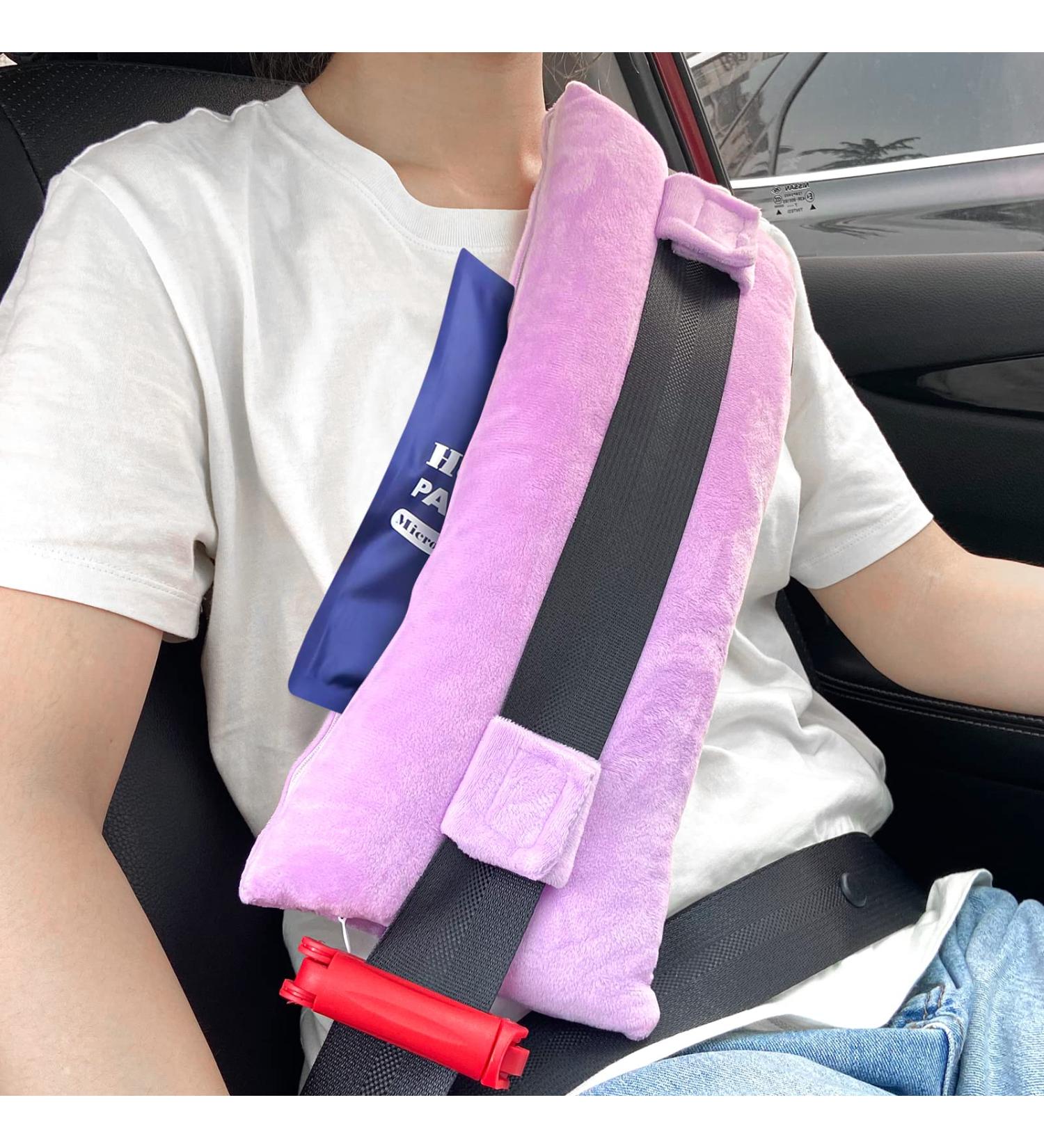 Very100 Mastectomy Pillow with Pocket - Post-Surgery Seatbelt Pillow for Chemo Patients & Recovery - Purple - Buy Online on GoSupps.com