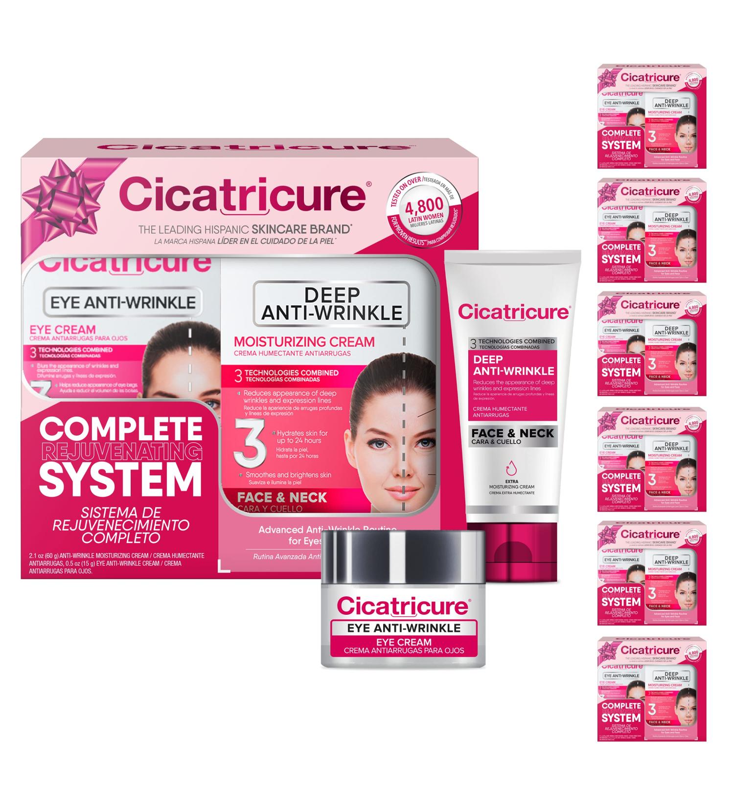 Cicatricure Complete Rejuvating System Gift Pack of Two Facial Antiwrinkle Creams 2 Count Pack of 6 - Buy Online on GoSupps.com