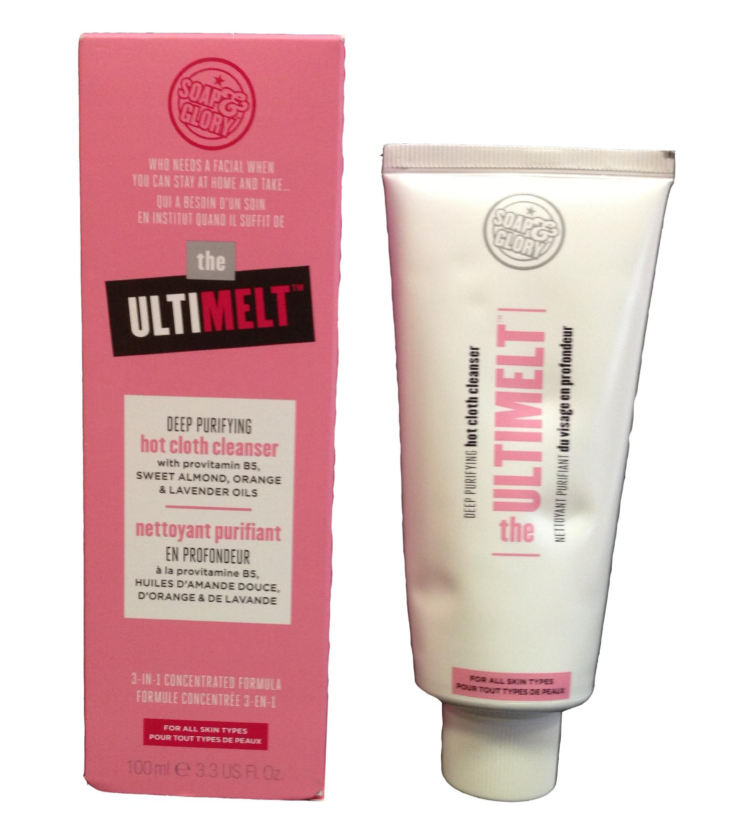 Soap And Glory The Ultimelt Deep Purifying Facial Hot Cloth Cleanser 100ml
