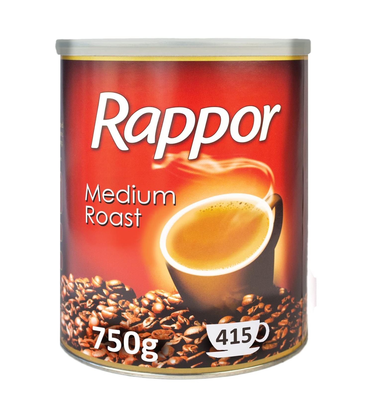 Rappor Instant Coffee Tin - x 1 x 750g Tin - Buy Online on GoSupps.com