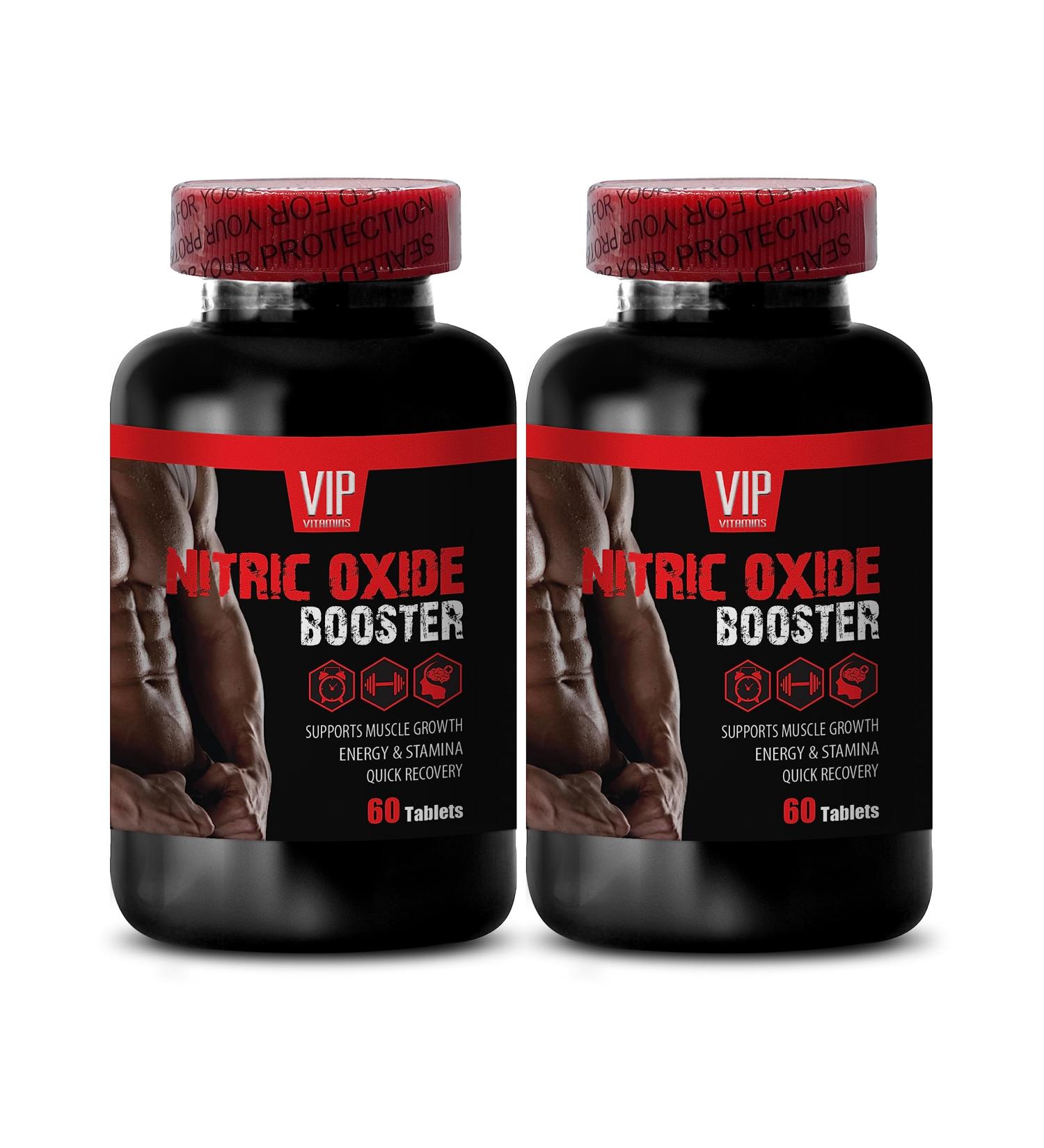 SKIN CARE SOLUTIONS Nitric Oxide Muscle Growth Powder L-Arginine Nitric Oxide Alpha-Ketoglutarate Nitric Oxide pre-Workout Supplement 2Bot 120Caps - Buy Online on GoSupps.com