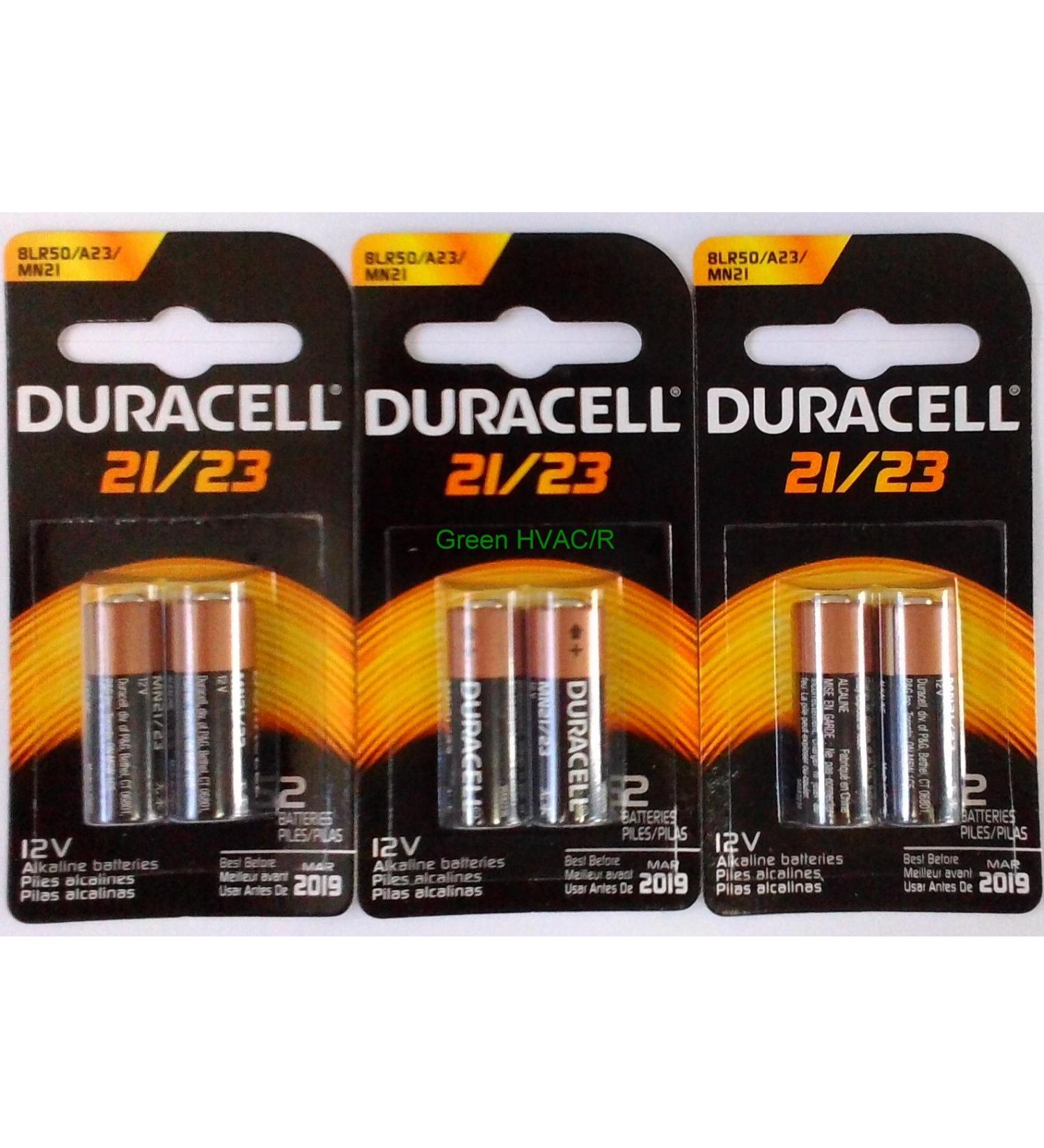 DURACELL MN21B2PK Non-rechargeable Battery Alkaline 12 V Raised Positive and Flat Negative (10 pieces)