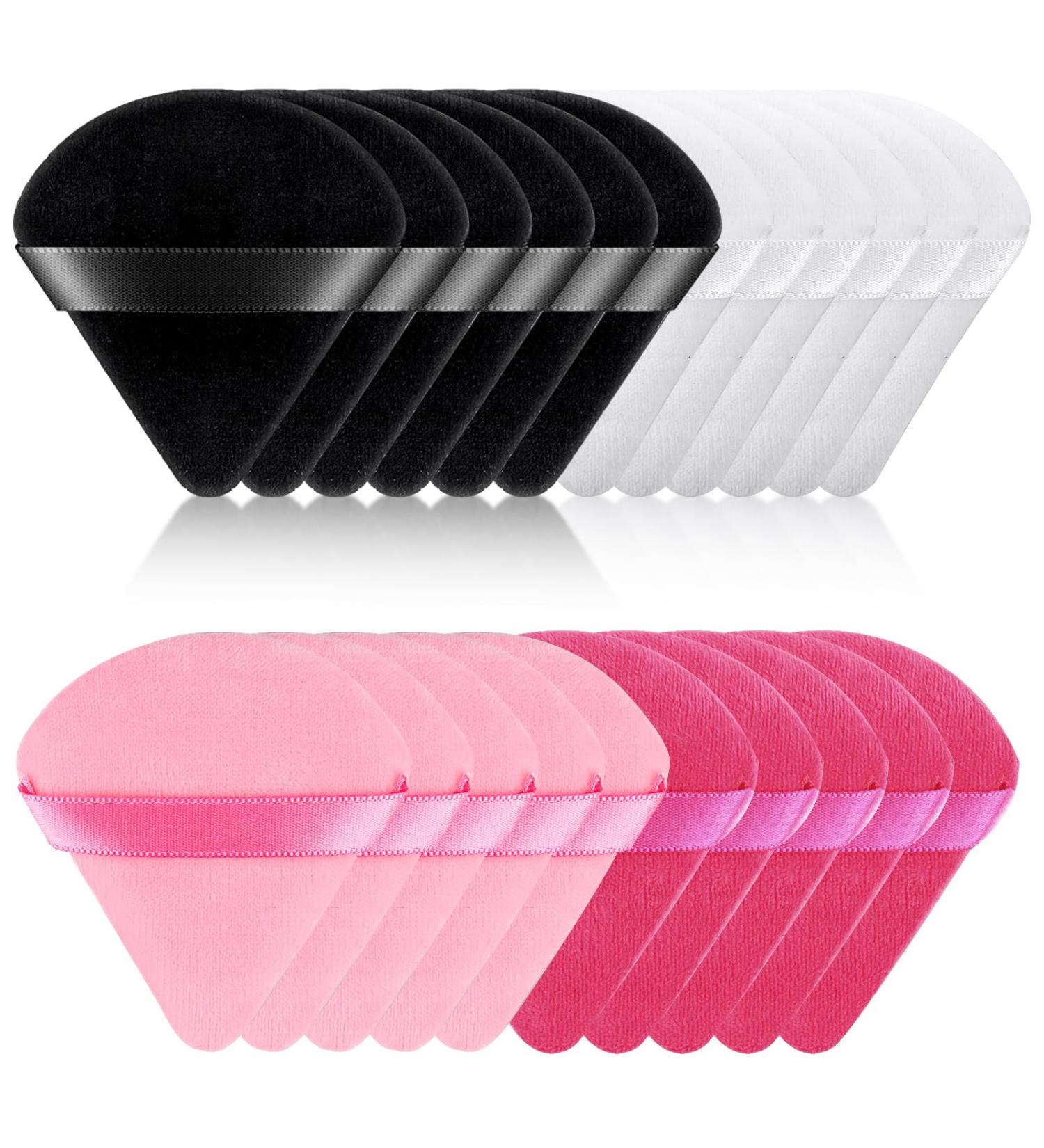 20 STK Triangle Makeup Powder Puff & Sponges - Wet/Dry Cosmetic Pads for Loose Powder & Primer - Buy Online on GoSupps.com