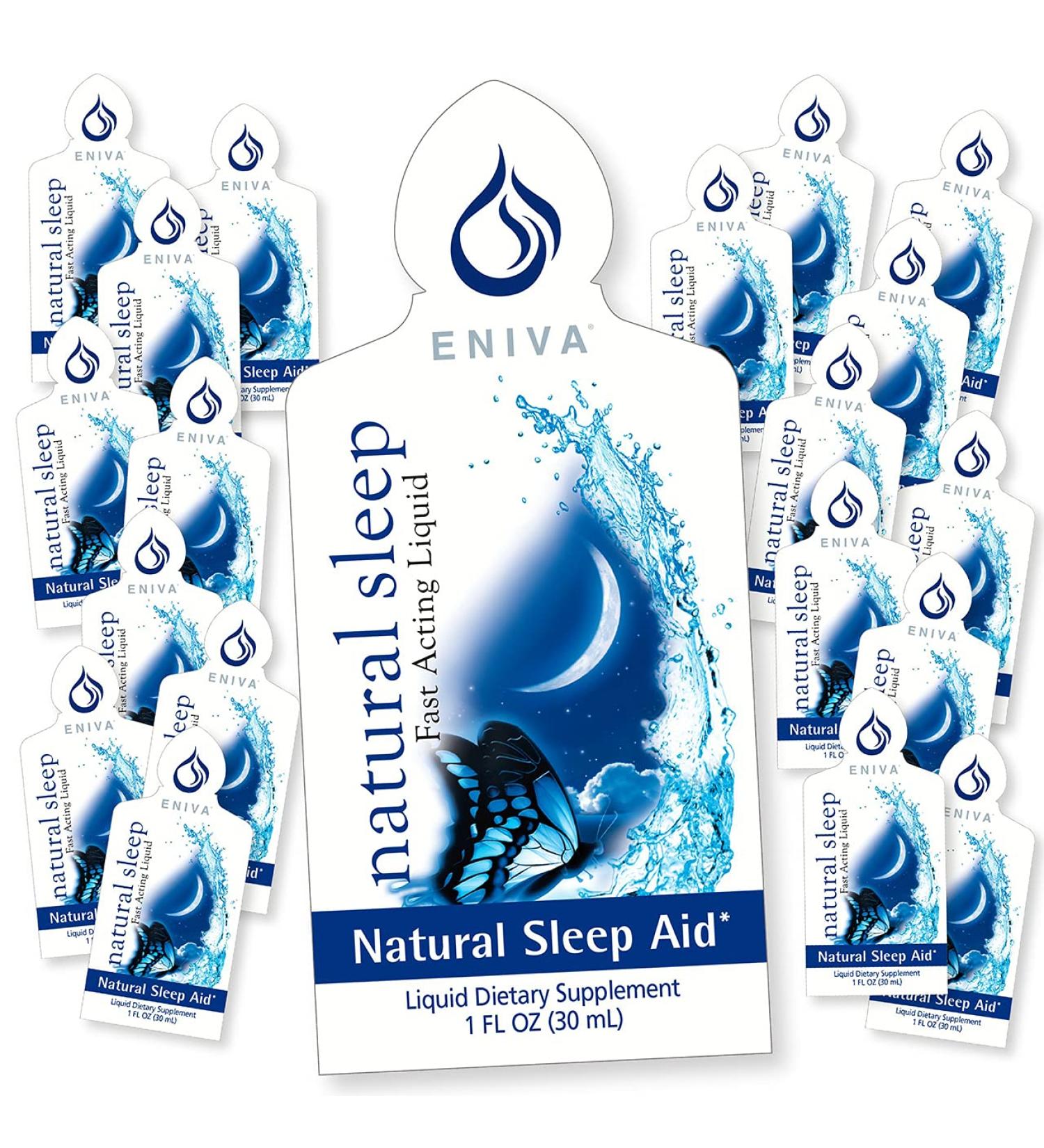 20 Packets of Natural Sleep Travel Single Serve Natural Sleep Aid Feel Great in The Morning - Buy Online on GoSupps.com