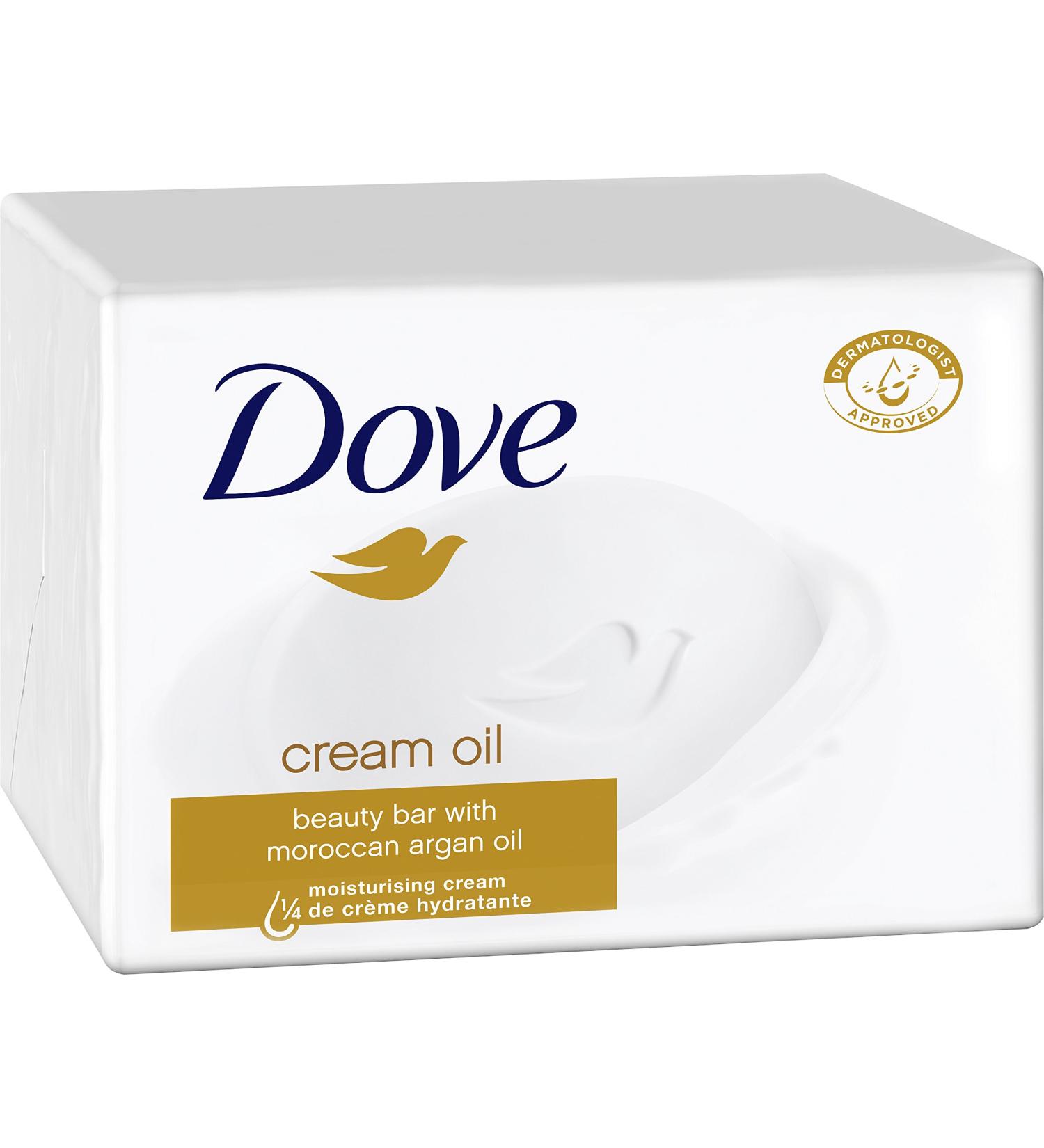 Dove Dove 6-pack of beauty oil and cream cleansing cream tubes 100g